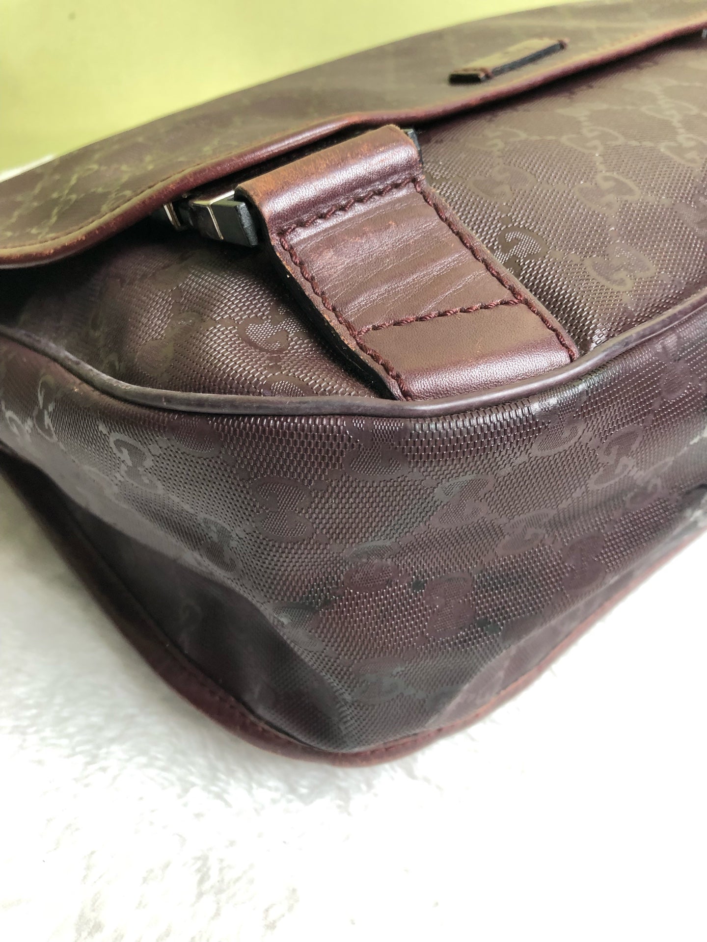 Gucci Red Messenger Bag