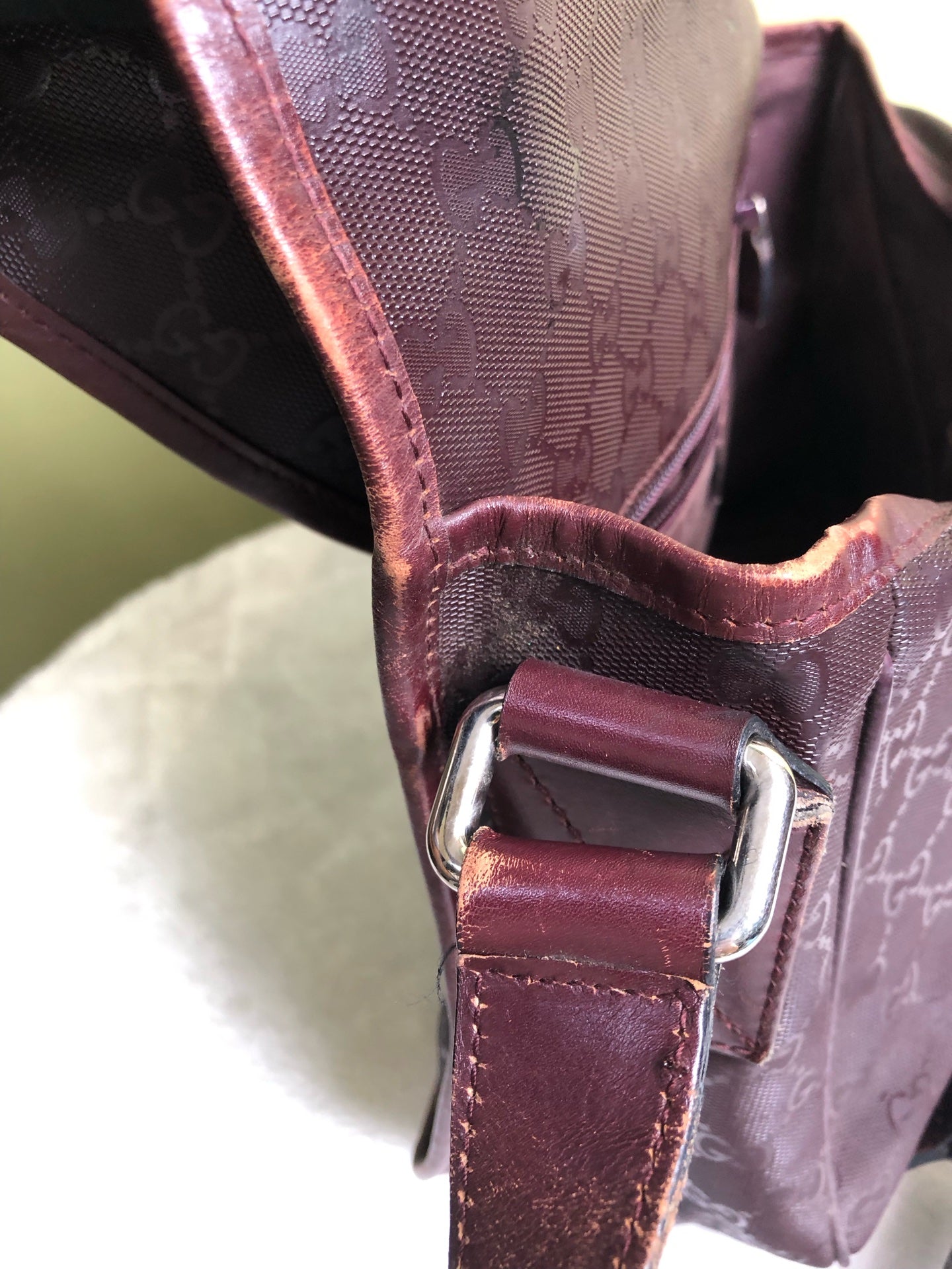 Gucci Red Messenger Bag