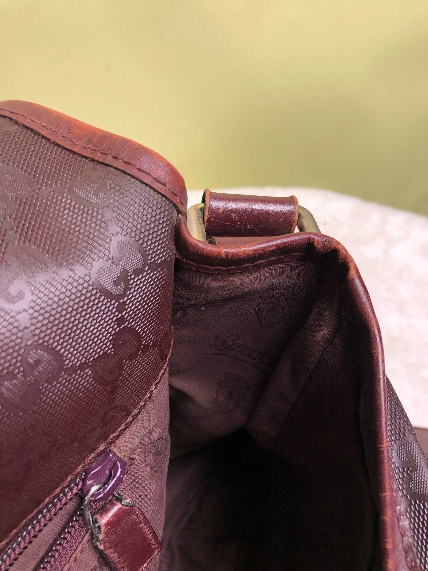 Gucci Red Messenger Bag