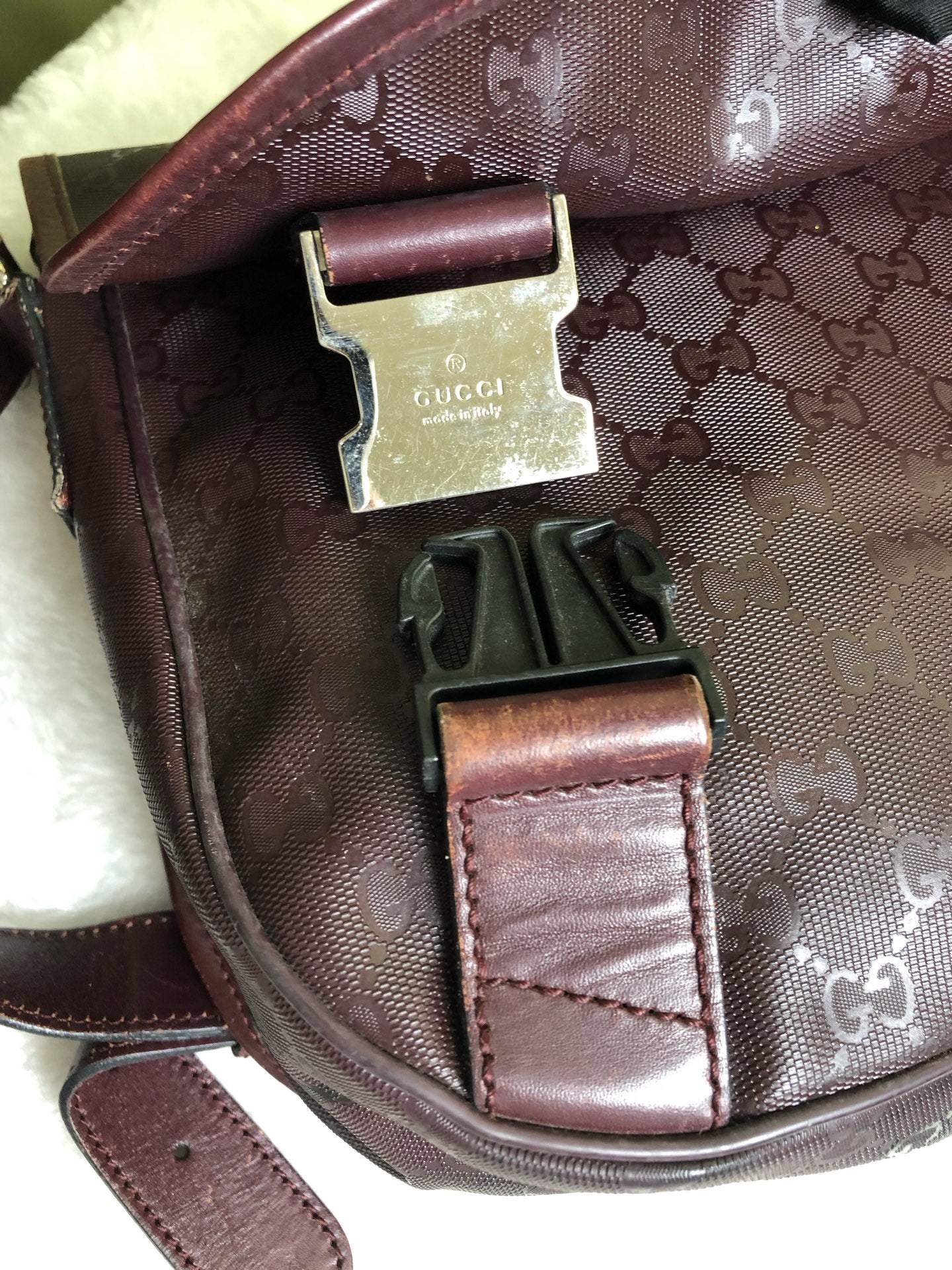 Gucci Red Messenger Bag