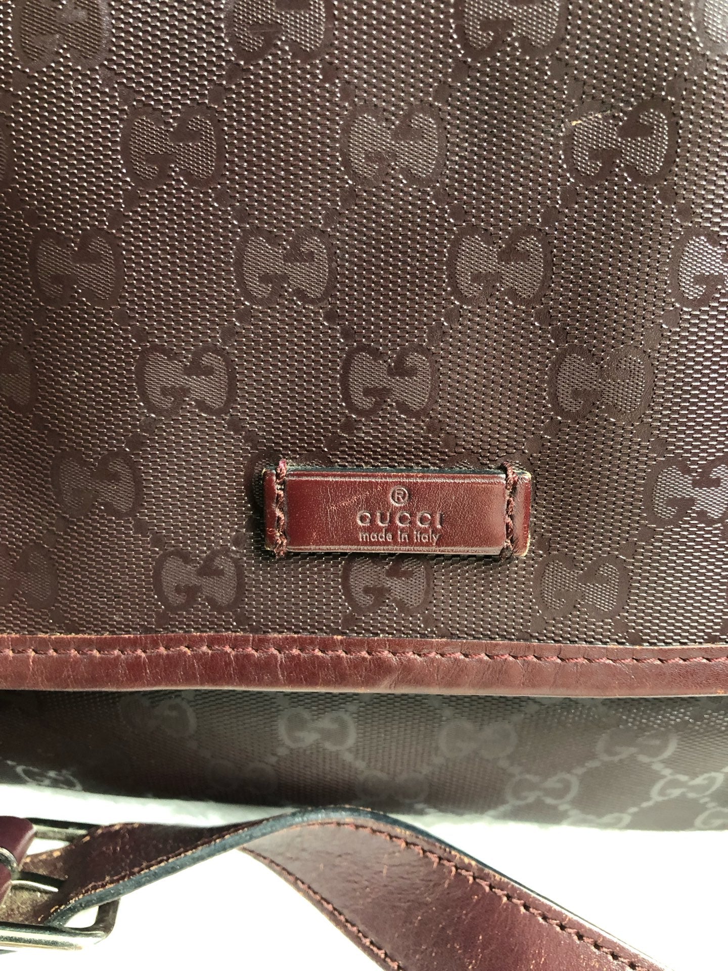 Gucci Red Messenger Bag