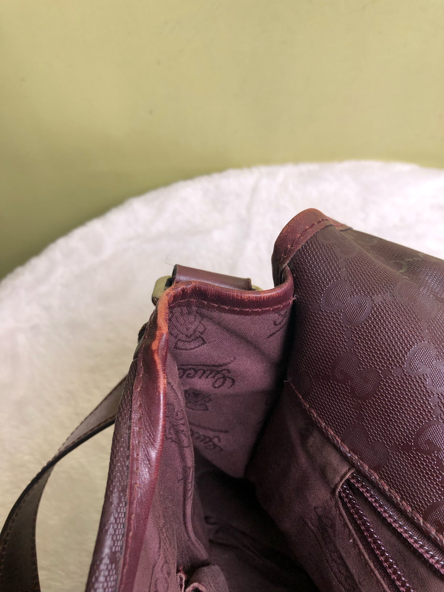 Gucci Red Messenger Bag