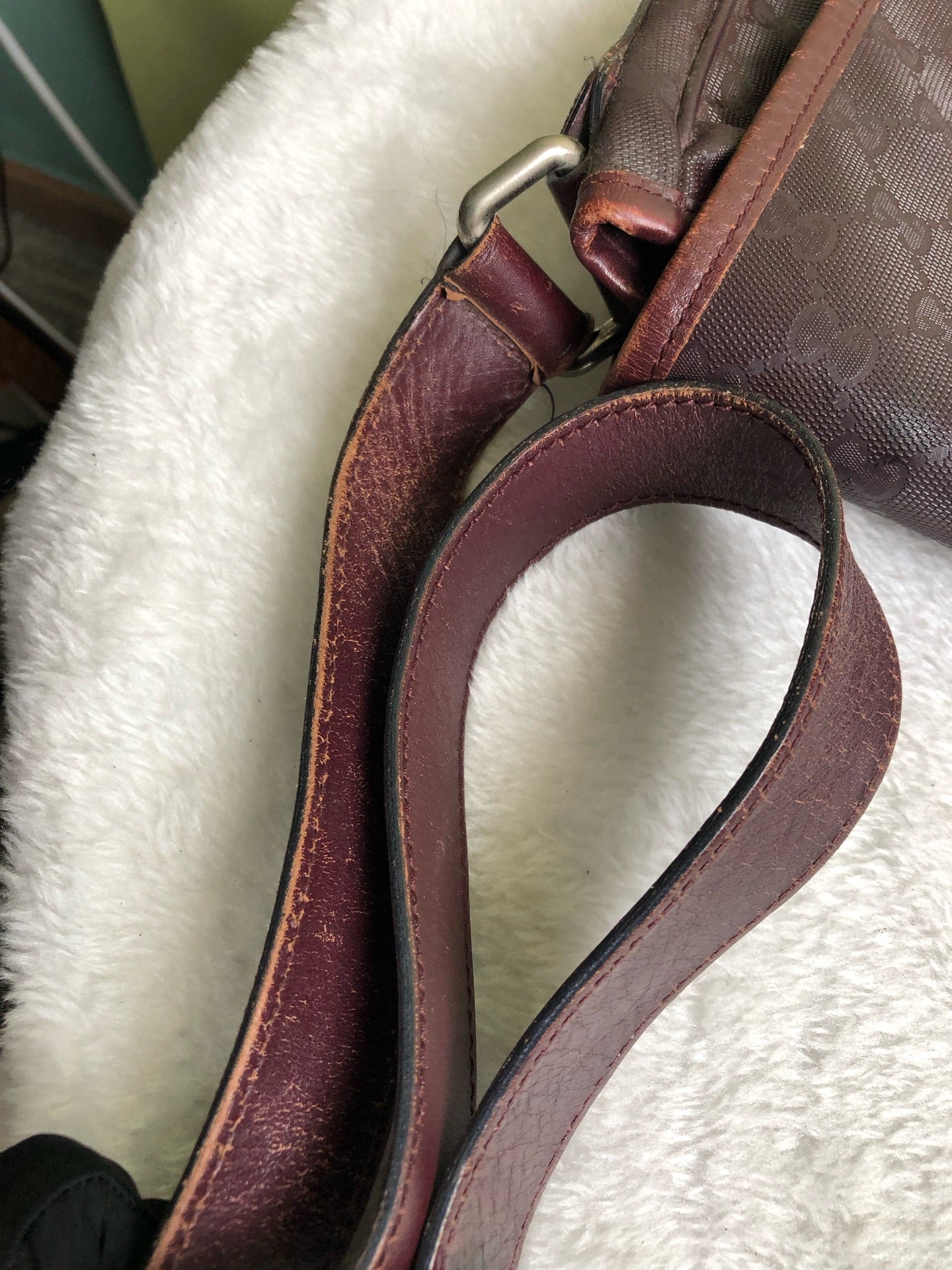 Gucci Red Messenger Bag