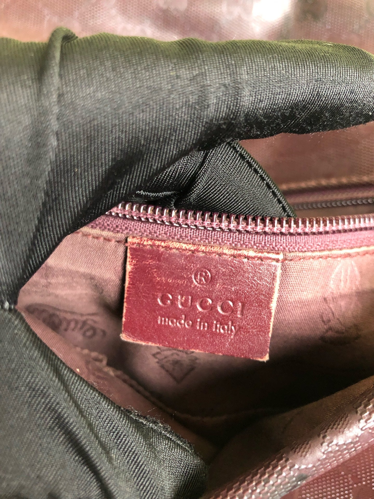 Gucci Red Messenger Bag