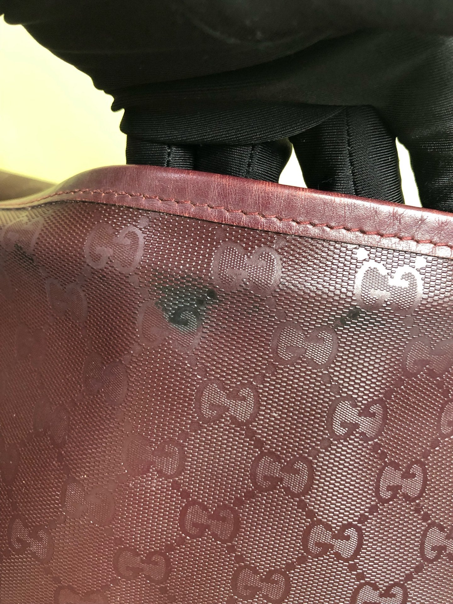 Gucci Red Messenger Bag