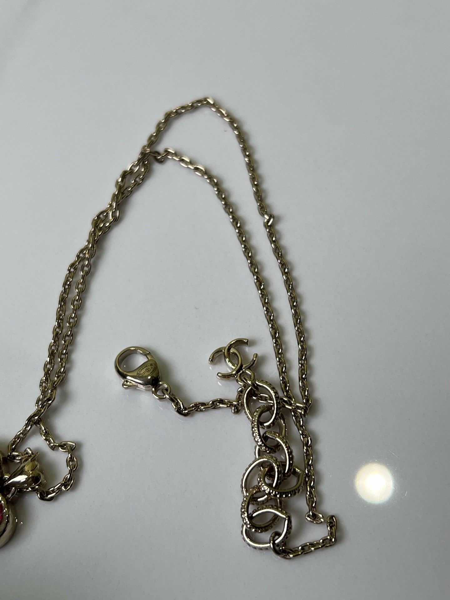 Chanel Red Necklace