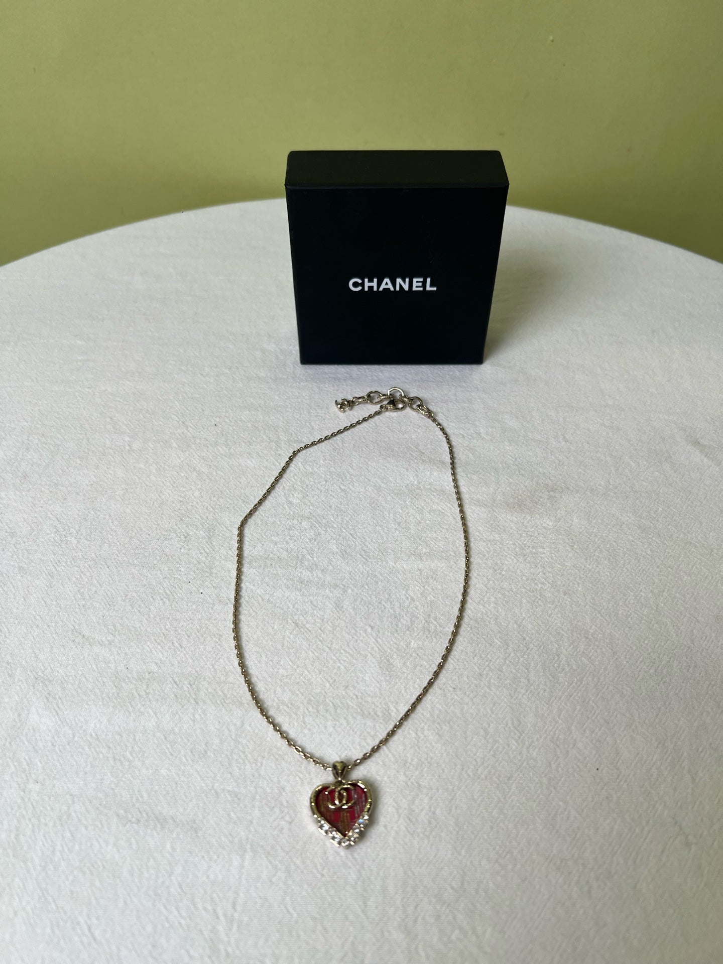 Chanel Red Necklace