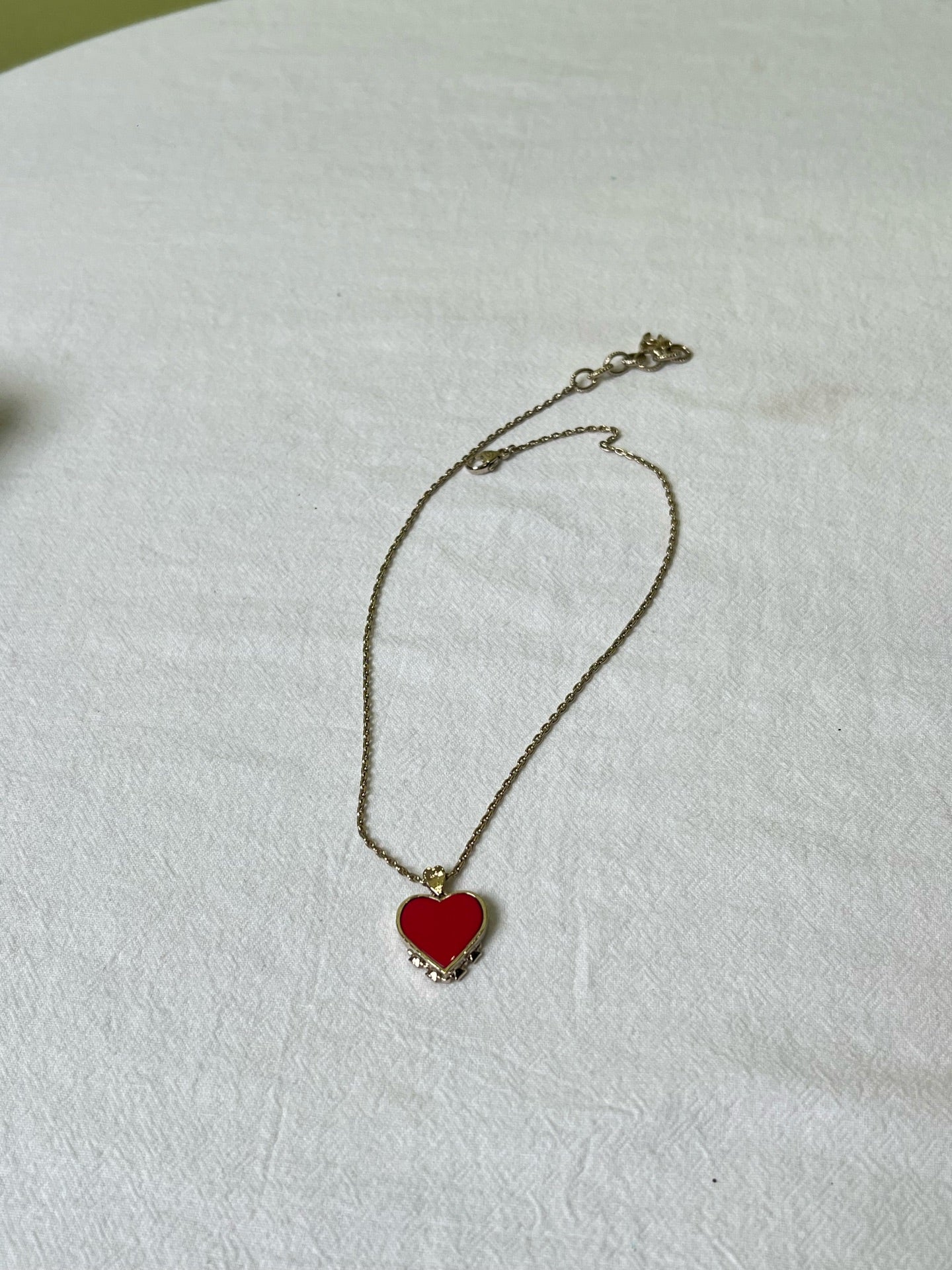 Chanel Red Necklace