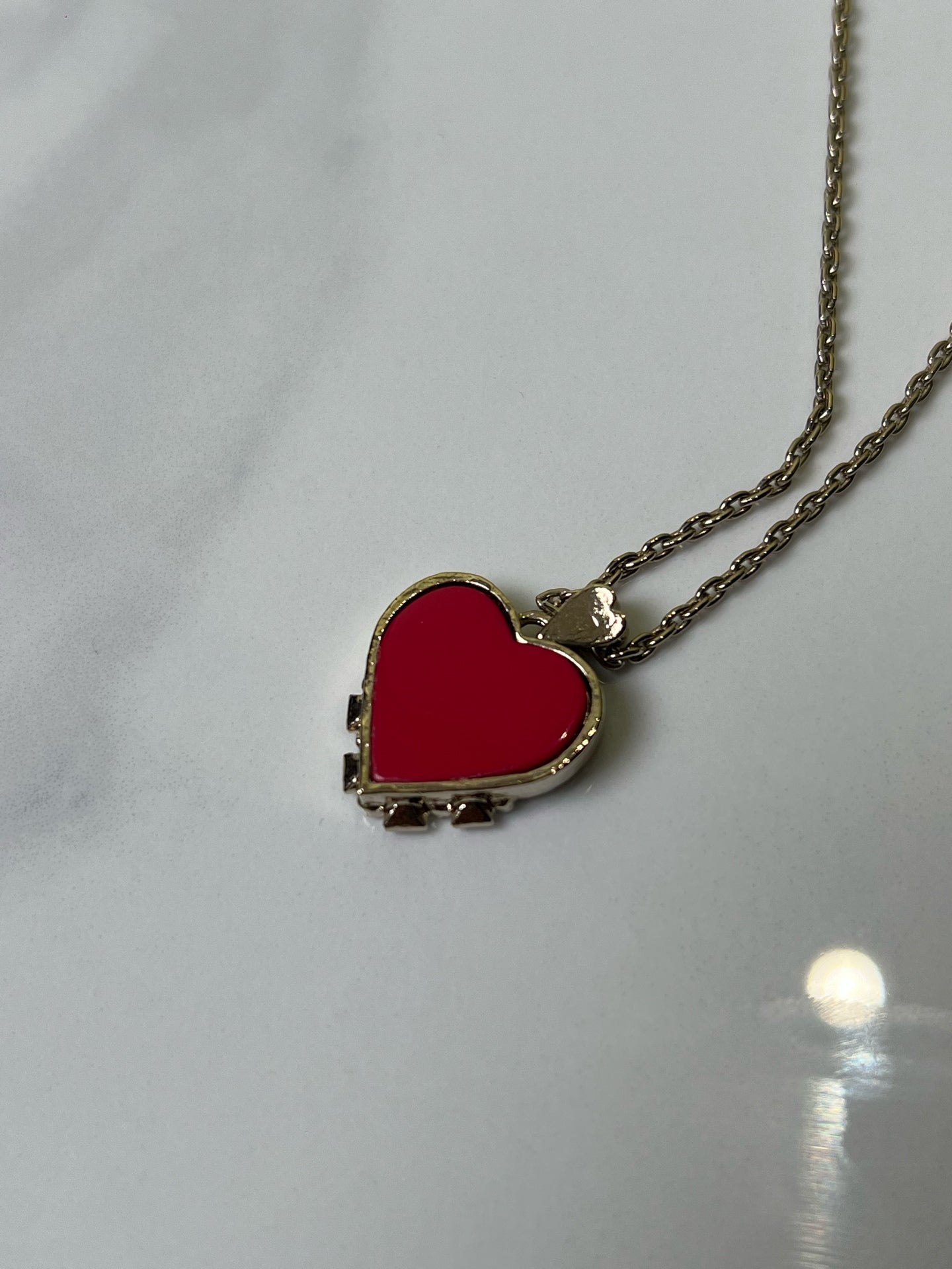 Chanel Red Necklace