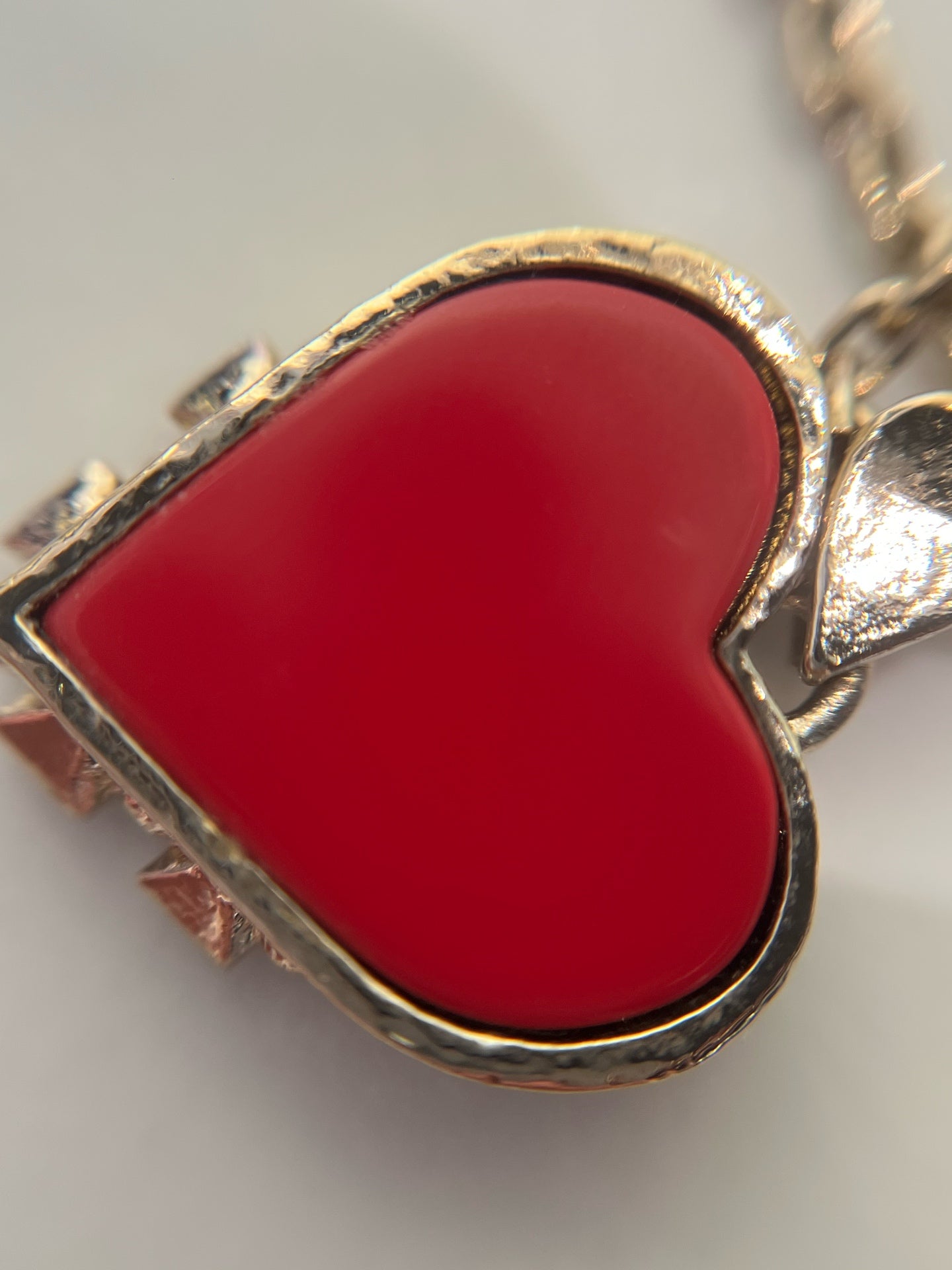 Chanel Red Necklace