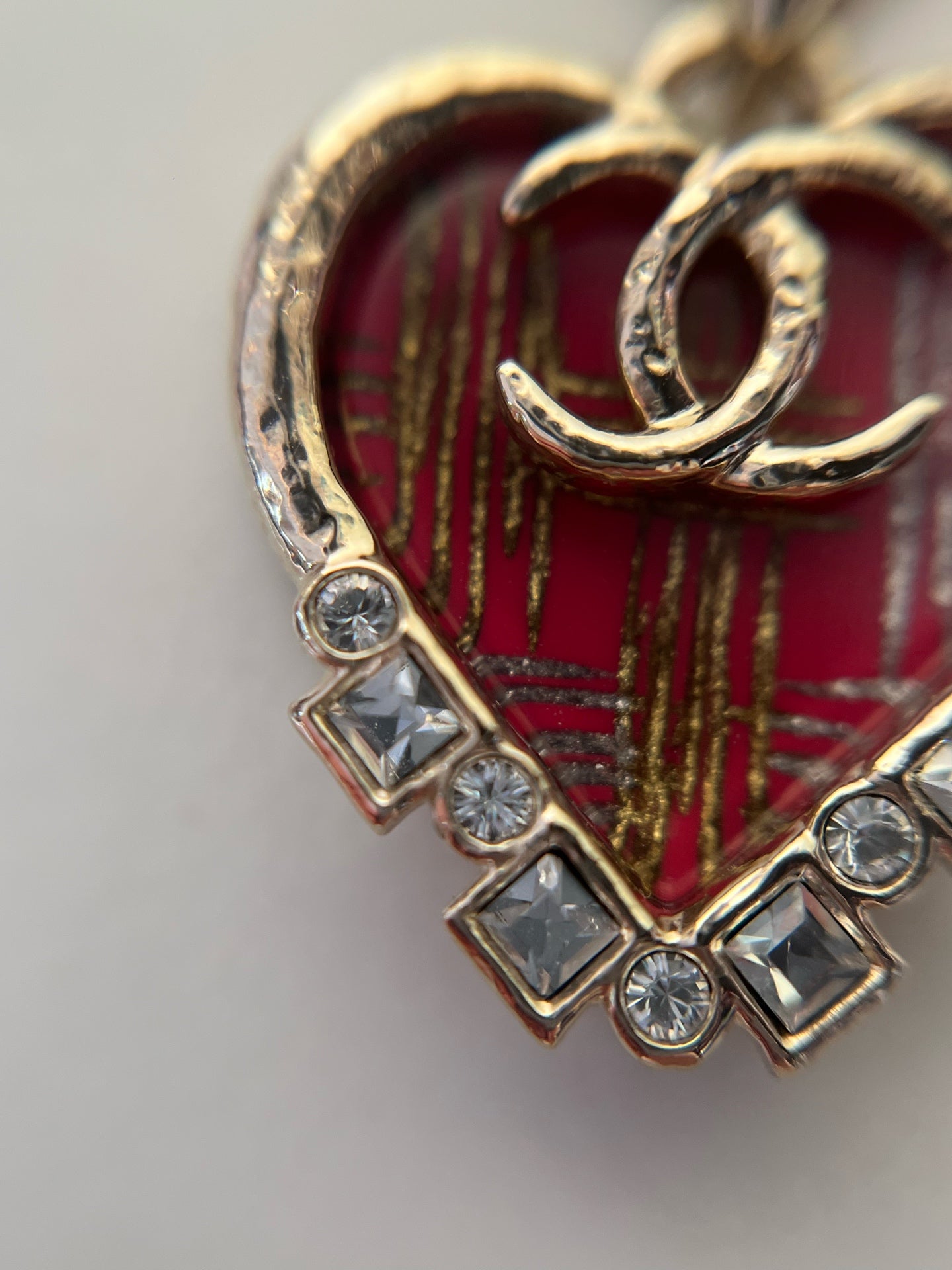 Chanel Red Necklace