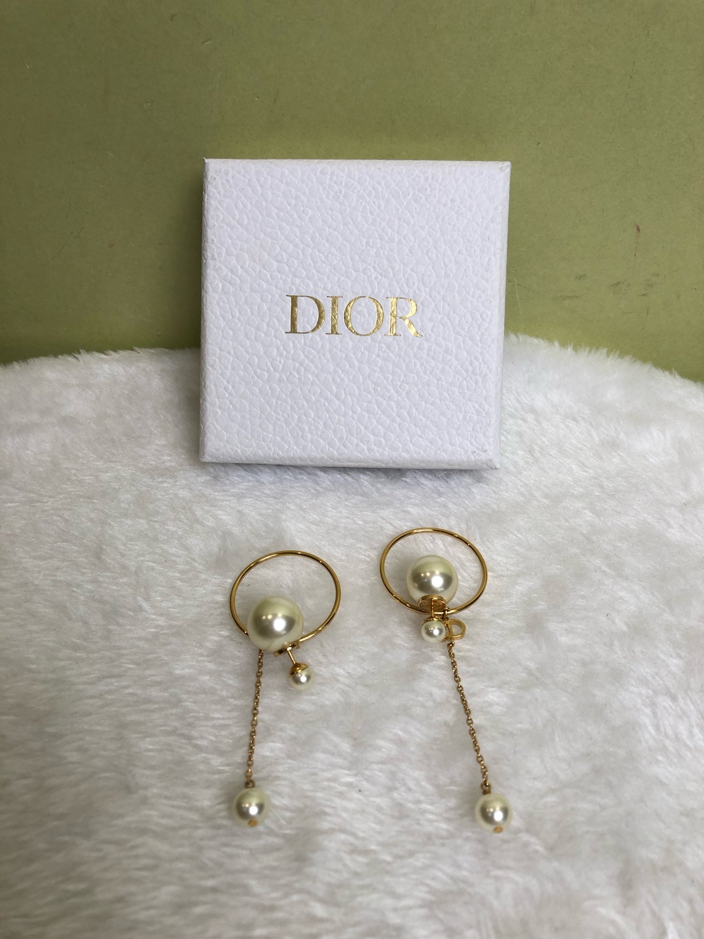 Dior Gold Earrings
