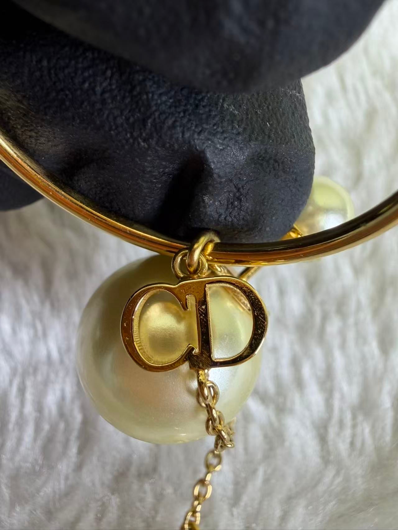 Dior Gold Earrings