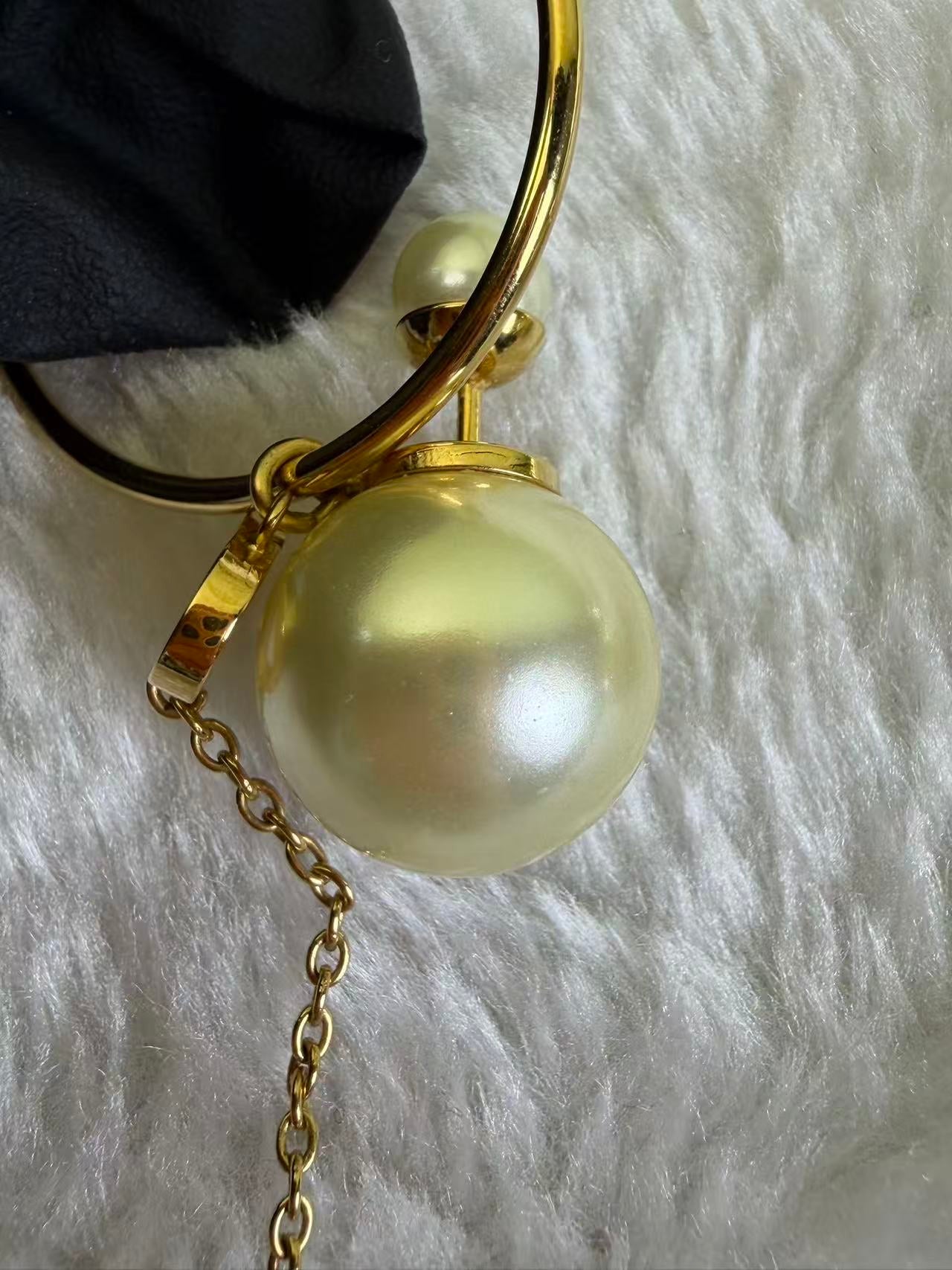 Dior Gold Earrings