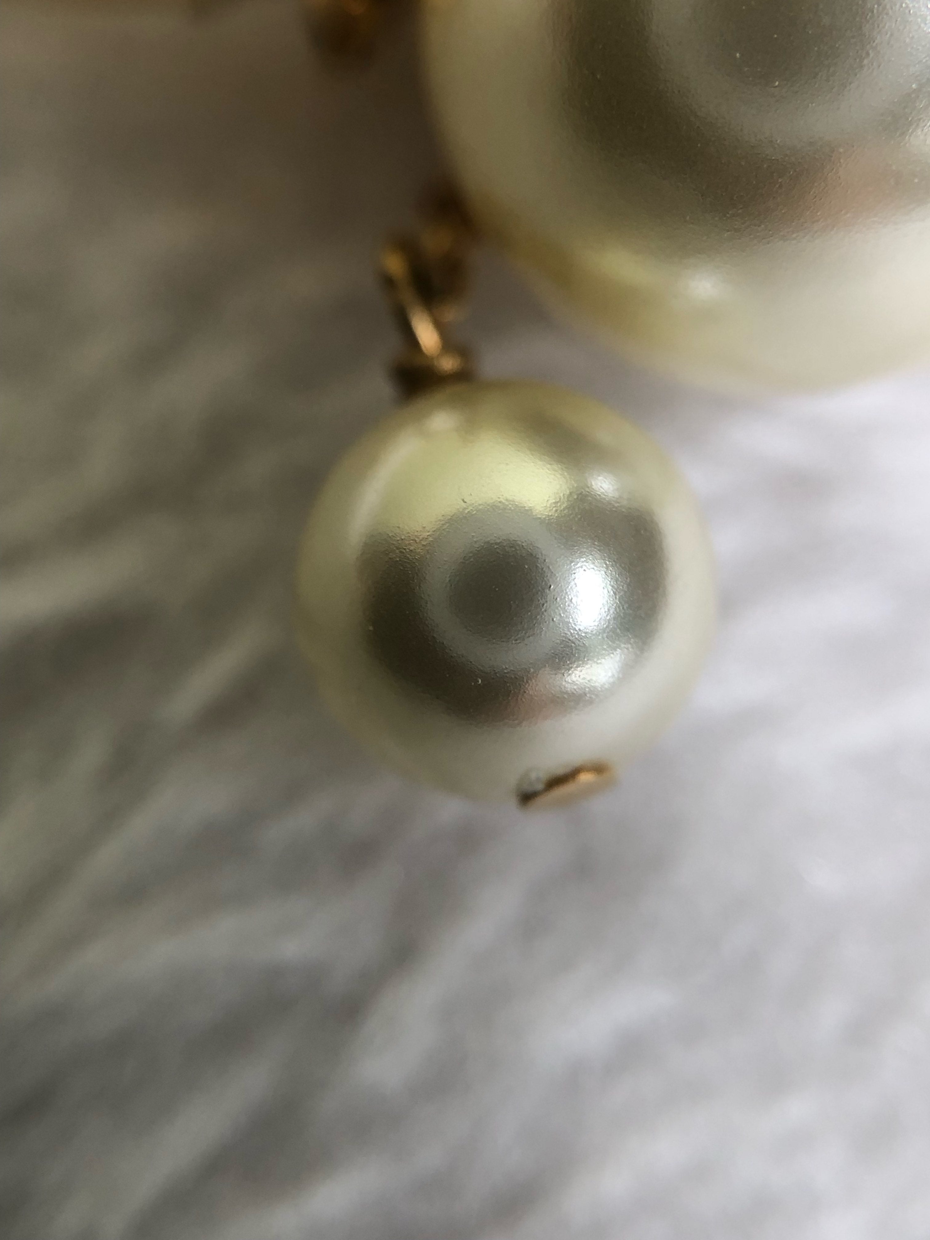 Dior Gold Earrings