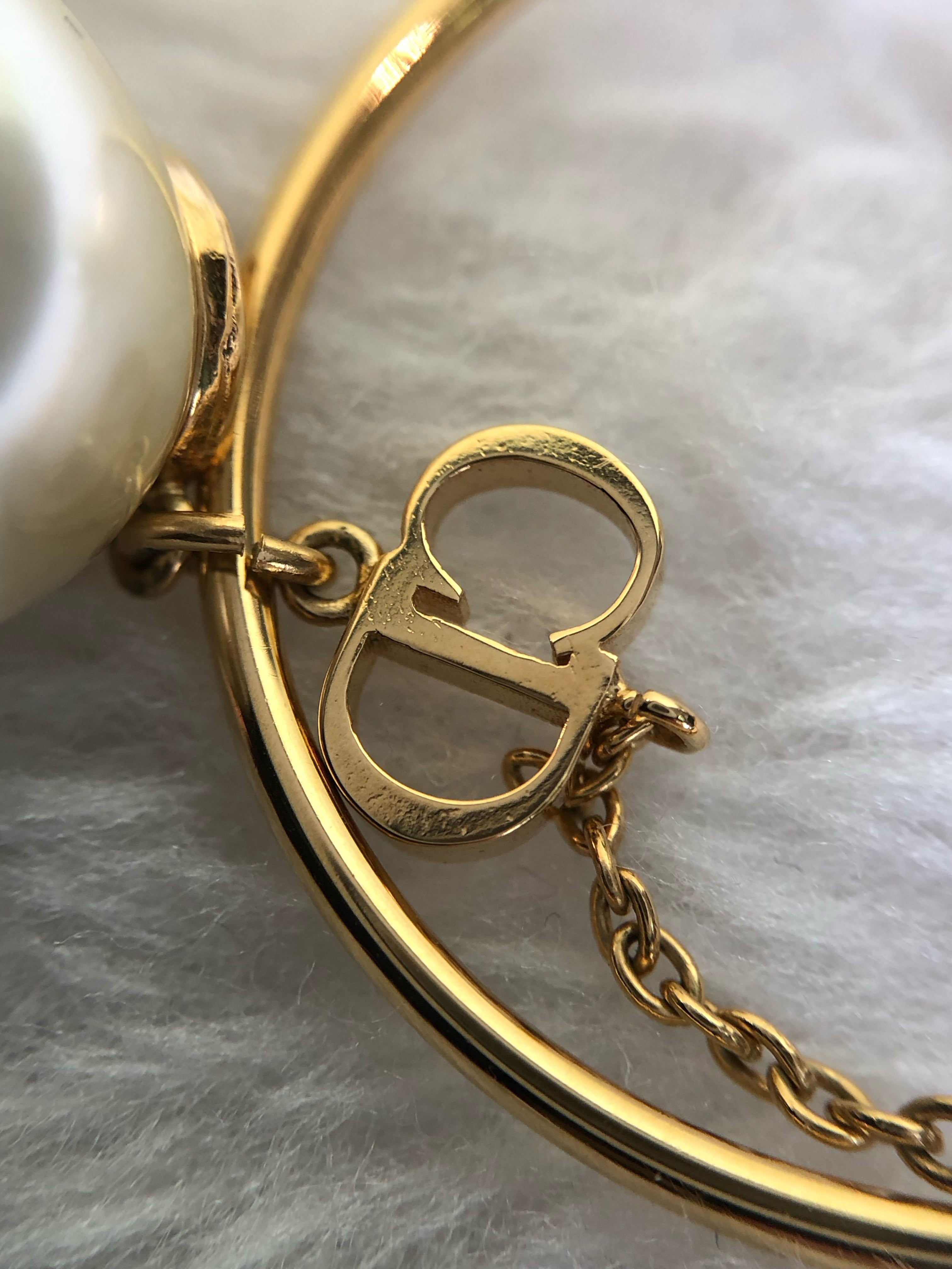 Dior Gold Earrings