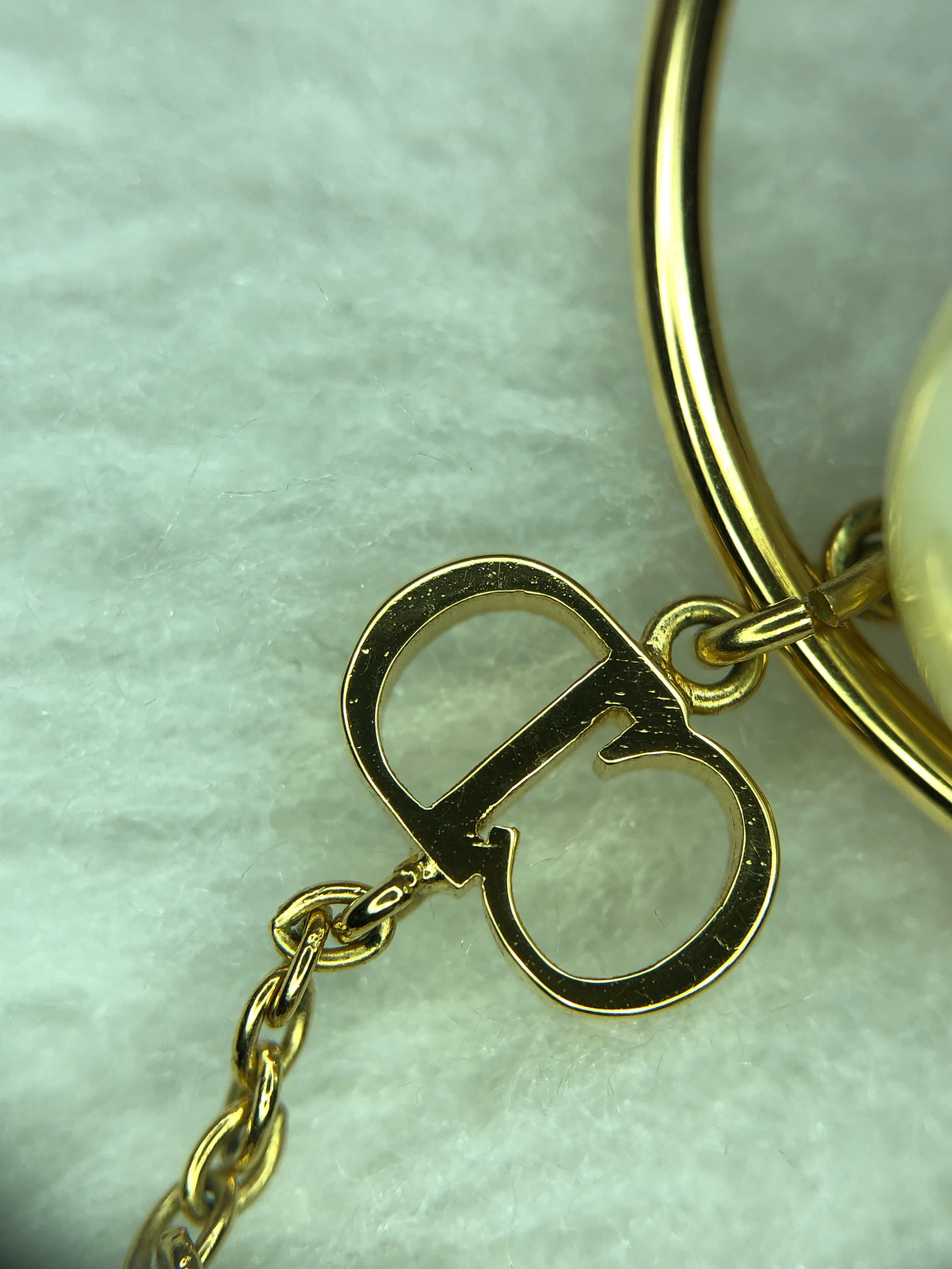 Dior Gold Earrings