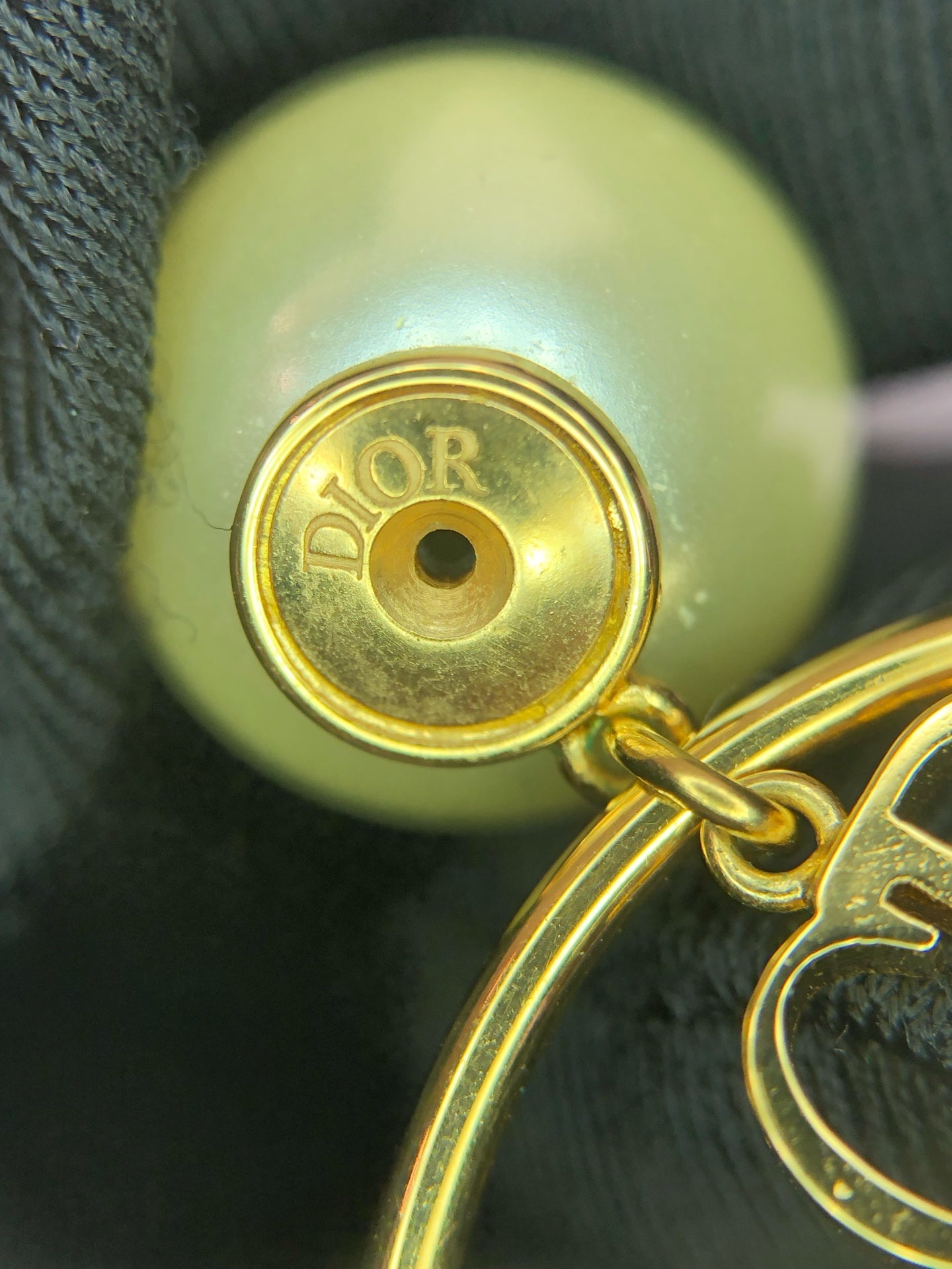 Dior Gold Earrings