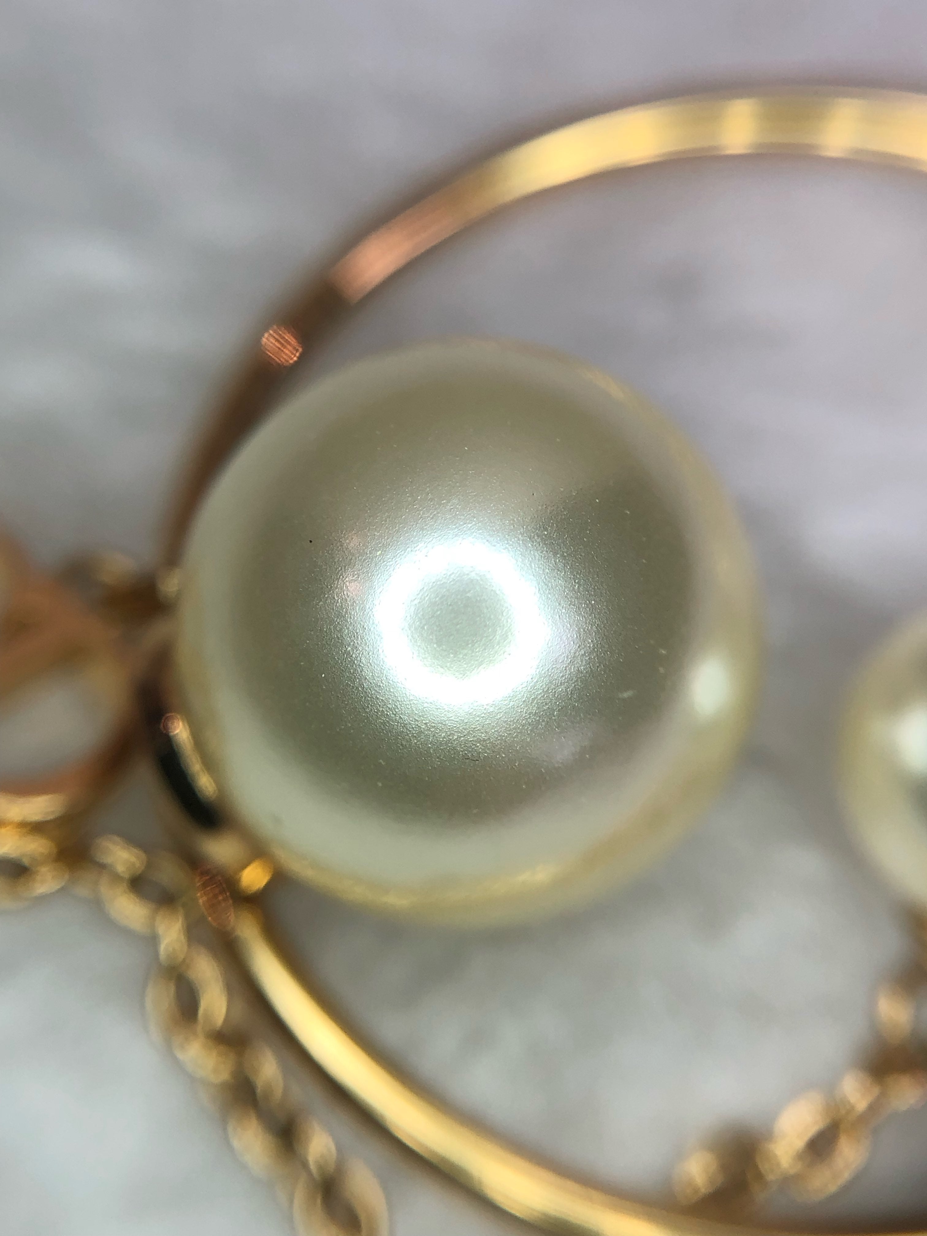 Dior Gold Earrings