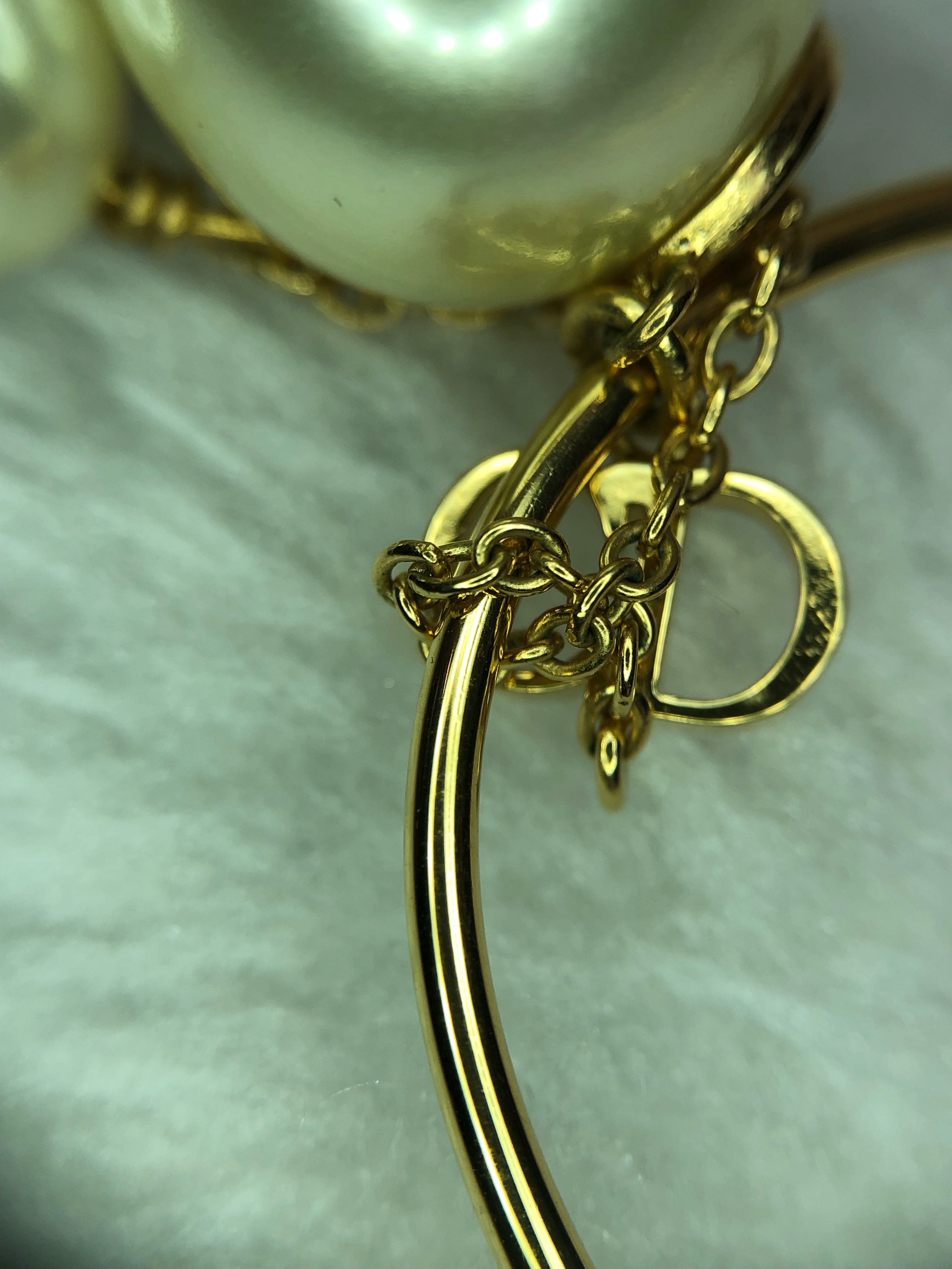 Dior Gold Earrings