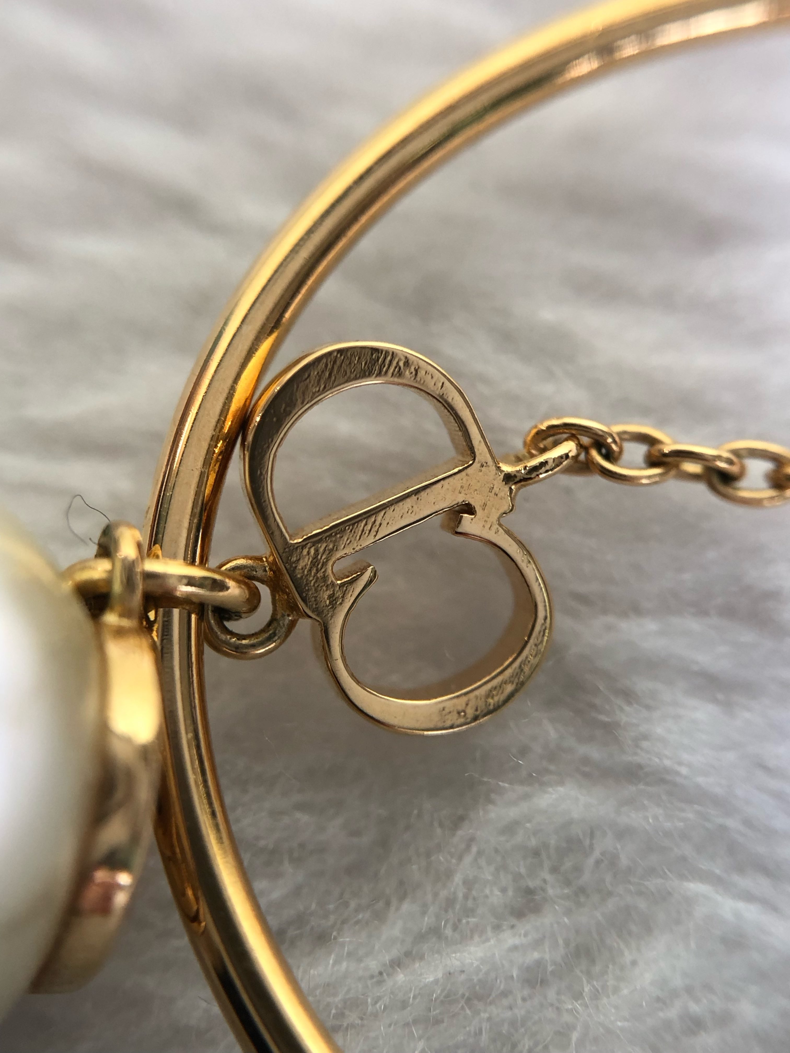 Dior Gold Earrings