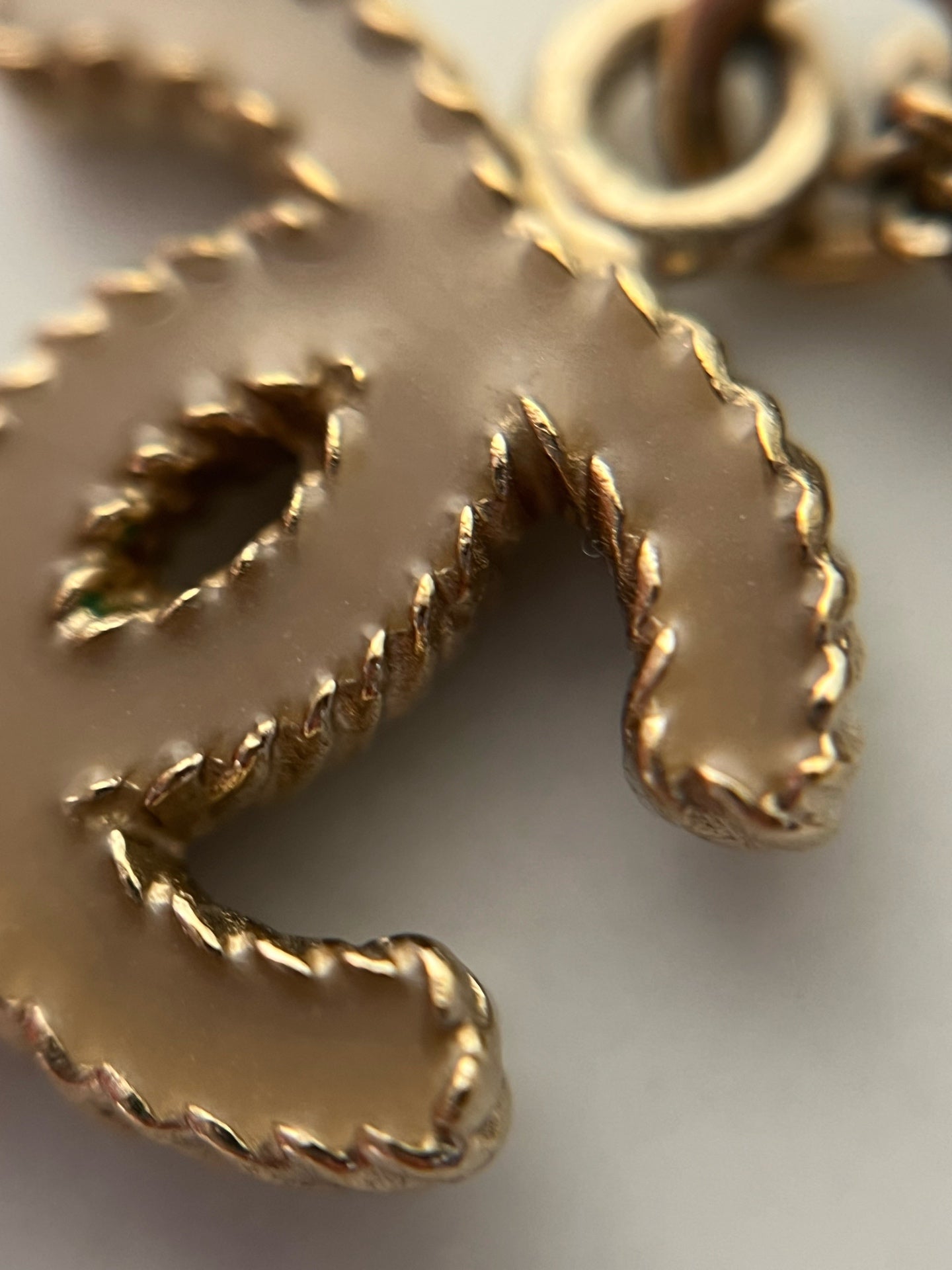 Chanel Gold Pendant