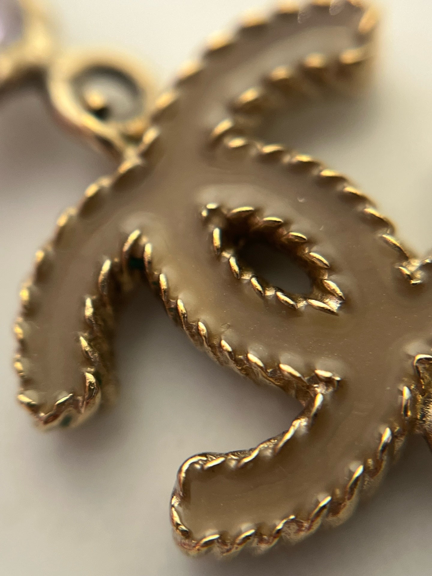 Chanel Gold Pendant