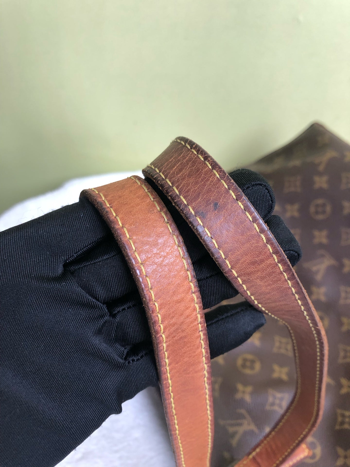 Louis Vuitton Brown Tote