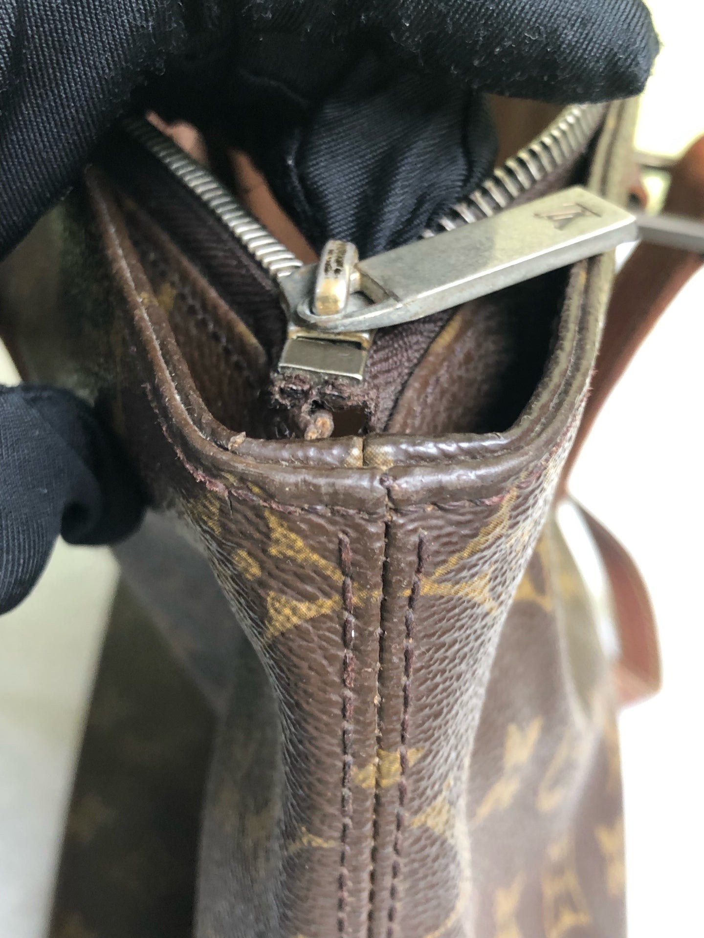 Louis Vuitton Brown Tote