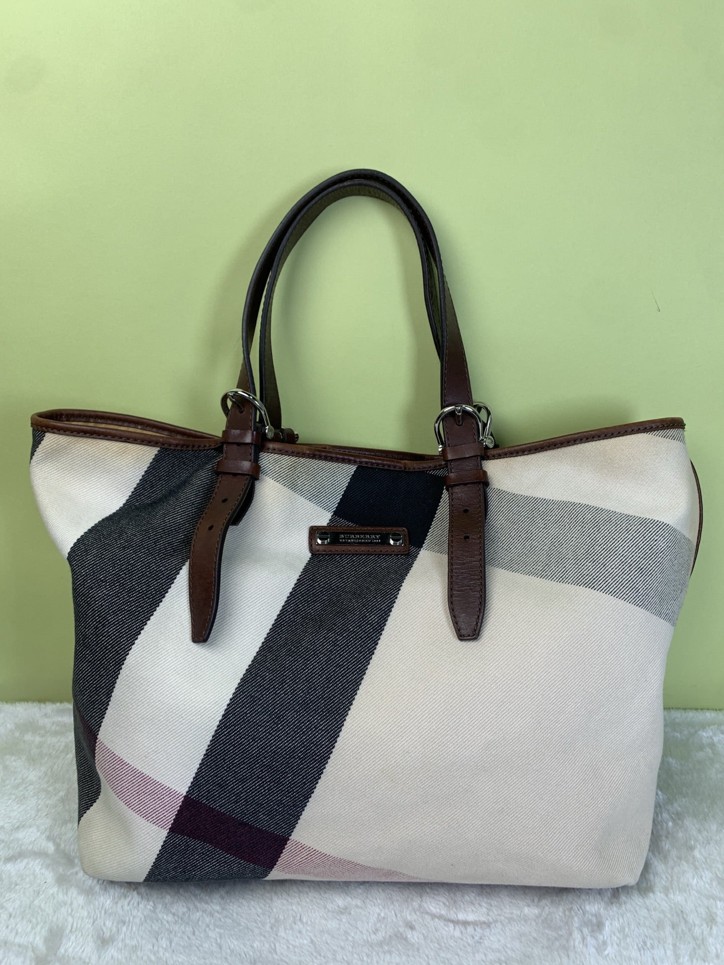 Burberry Canvas Shoulder Bag