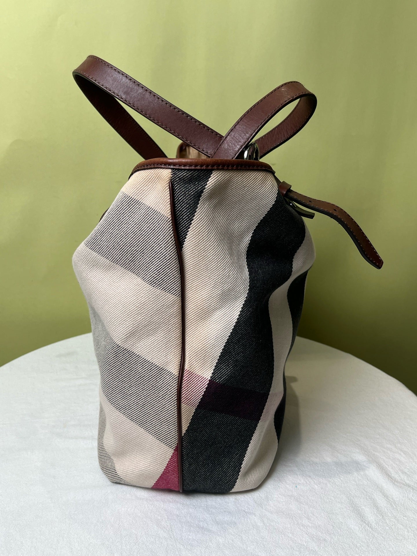 Burberry Canvas Shoulder Bag