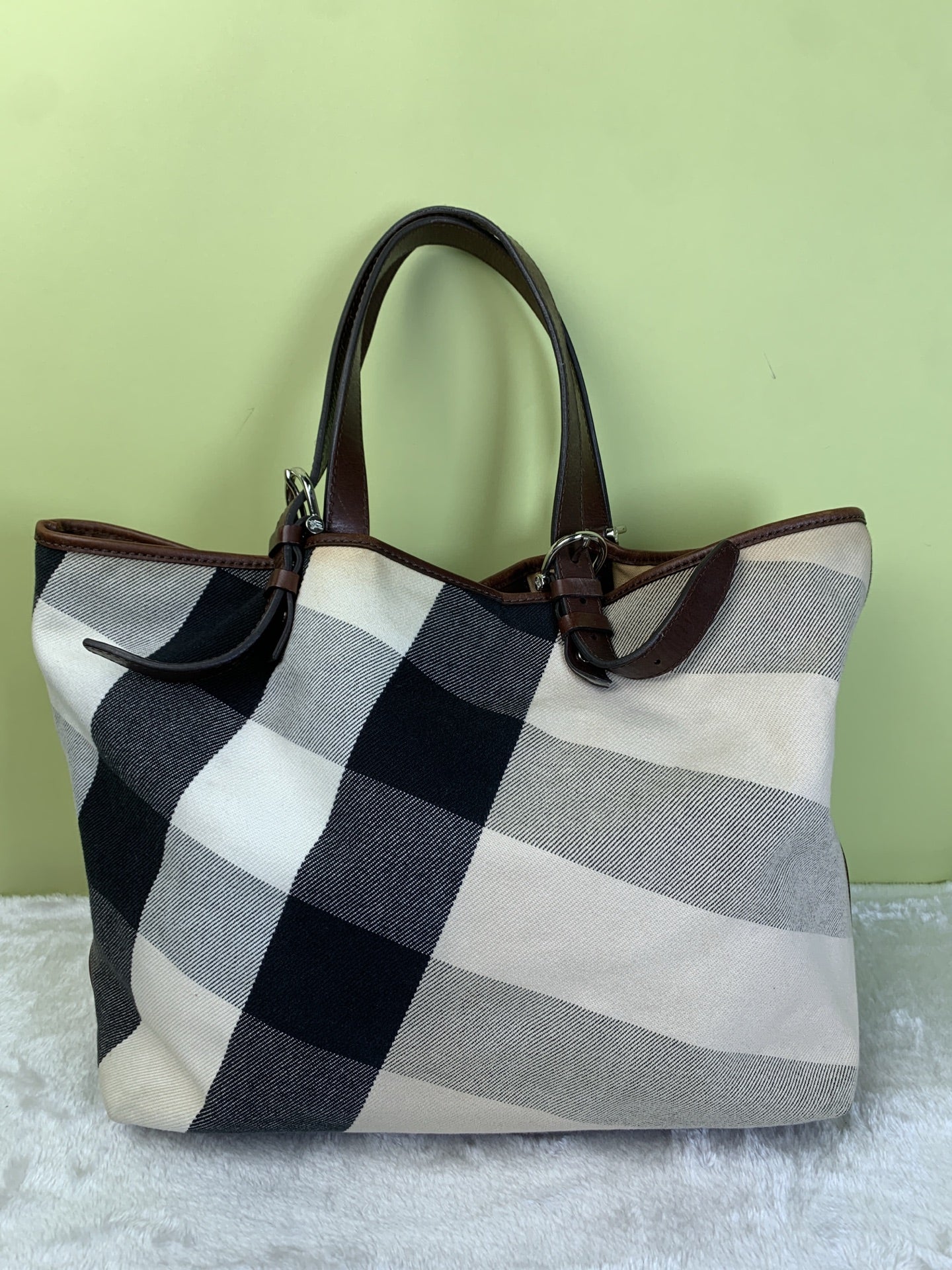 Burberry Canvas Shoulder Bag