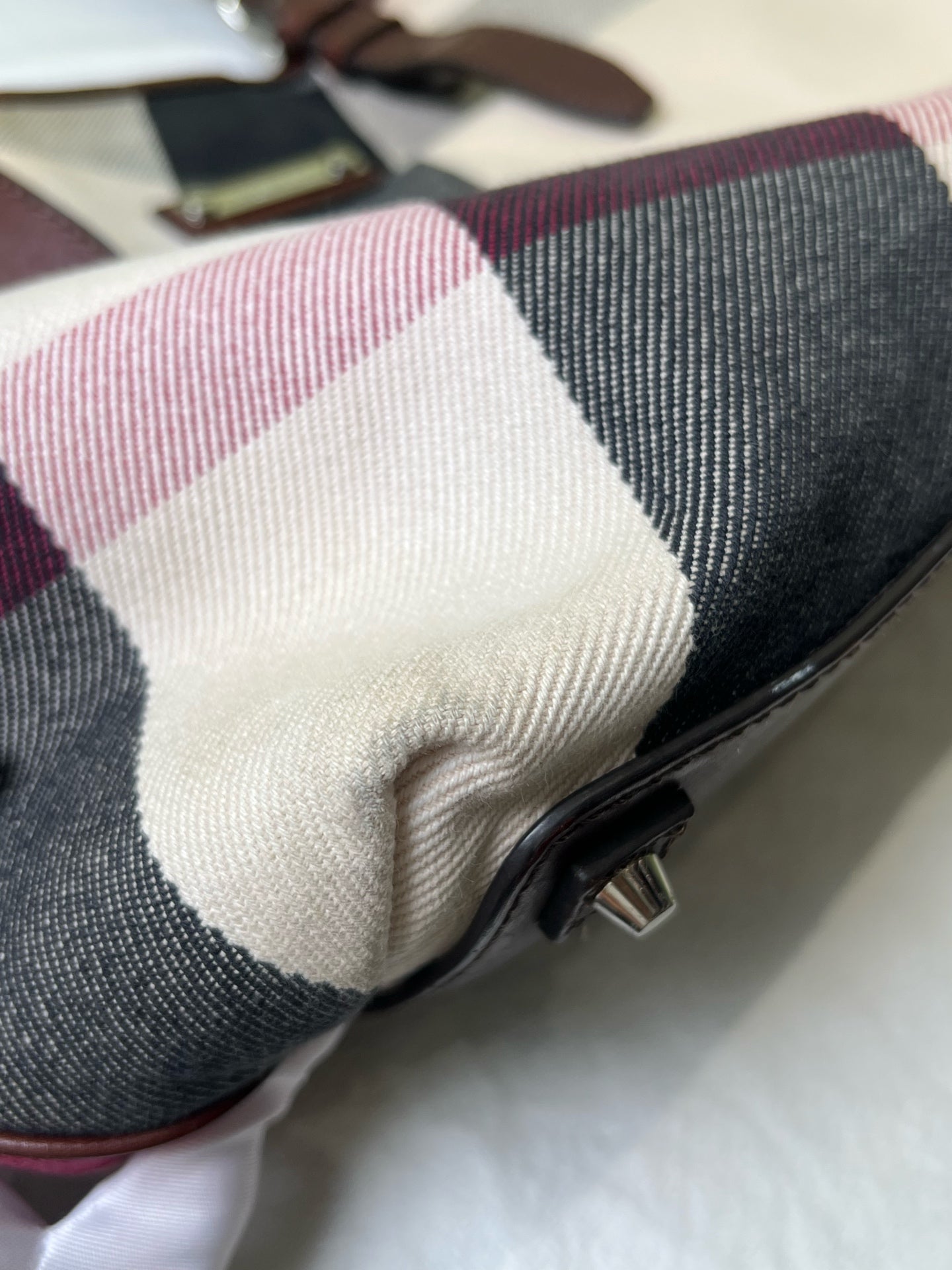Burberry Canvas Shoulder Bag