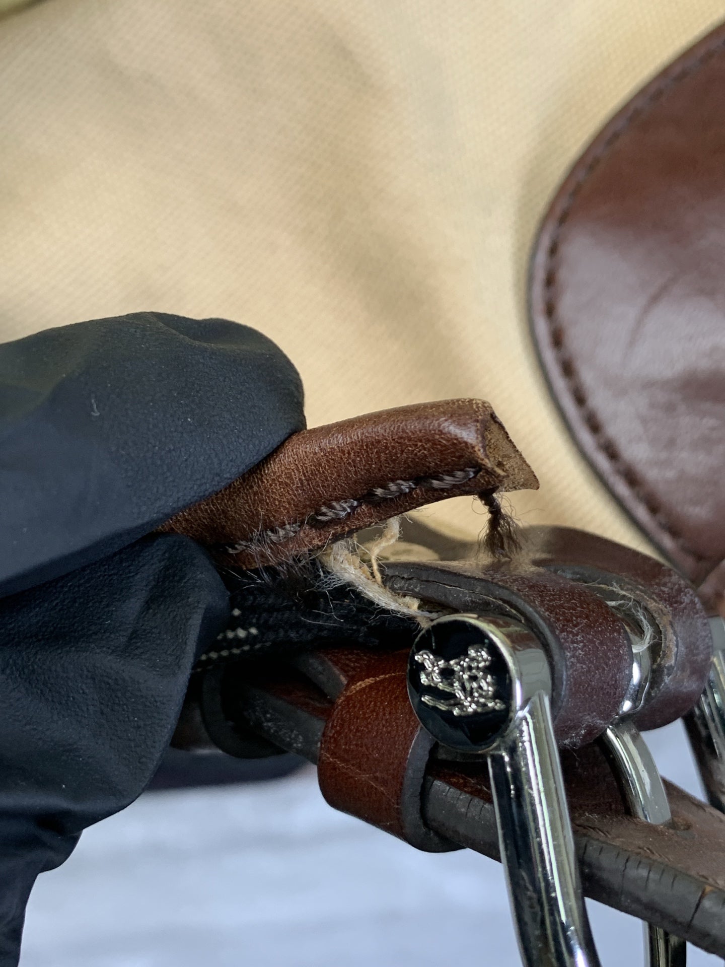 Burberry Canvas Shoulder Bag