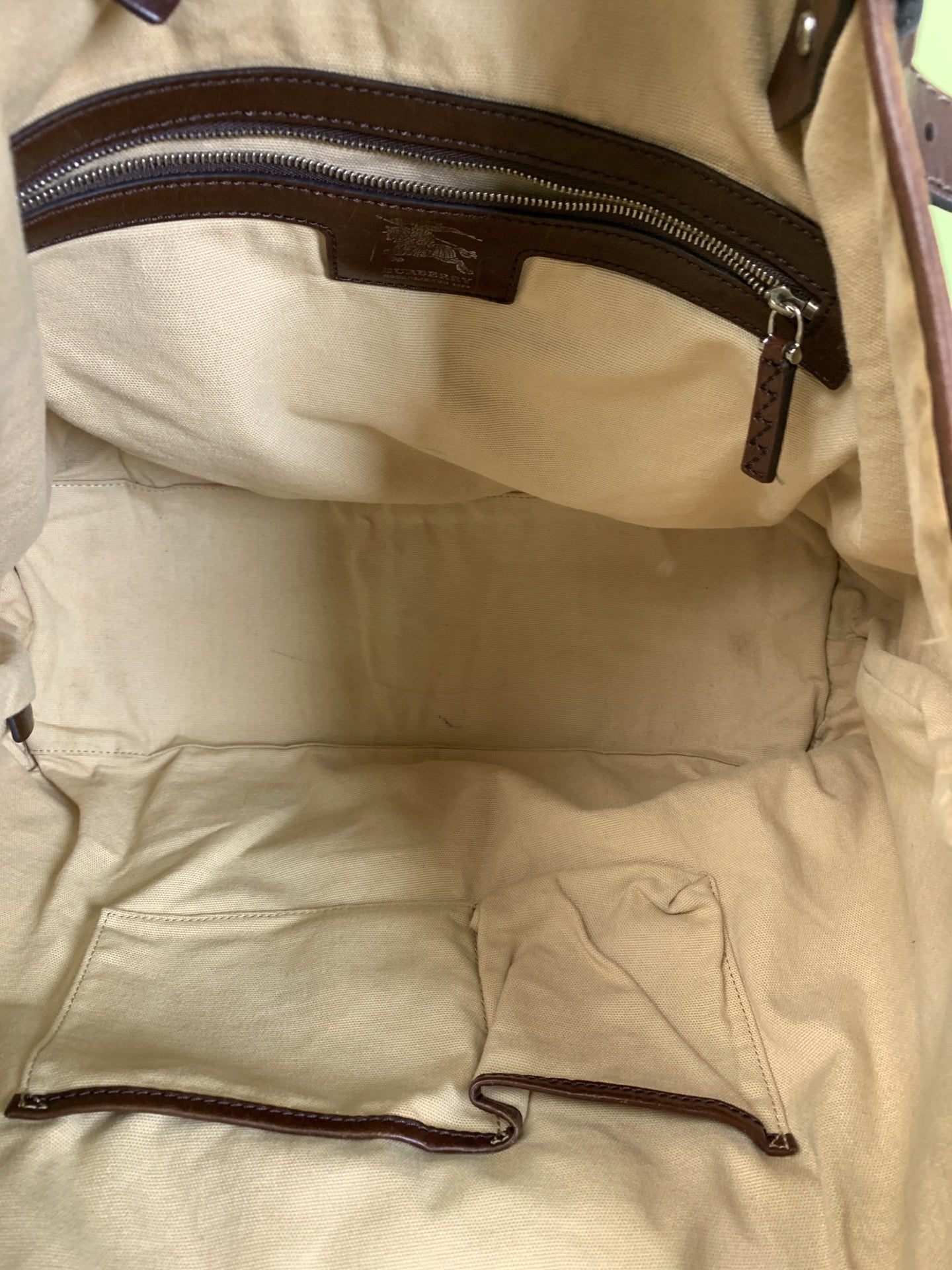 Burberry Canvas Shoulder Bag
