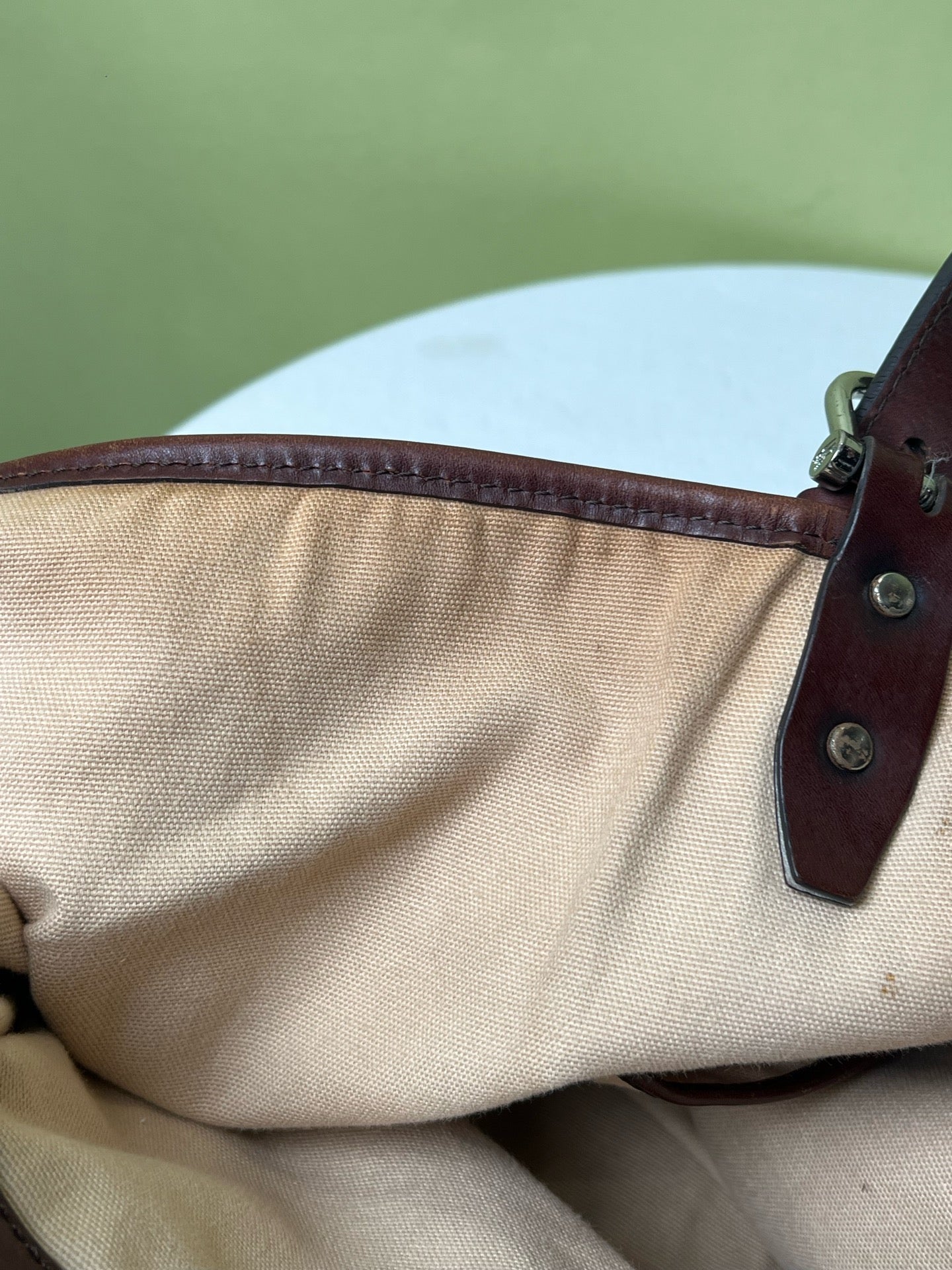 Burberry Canvas Shoulder Bag