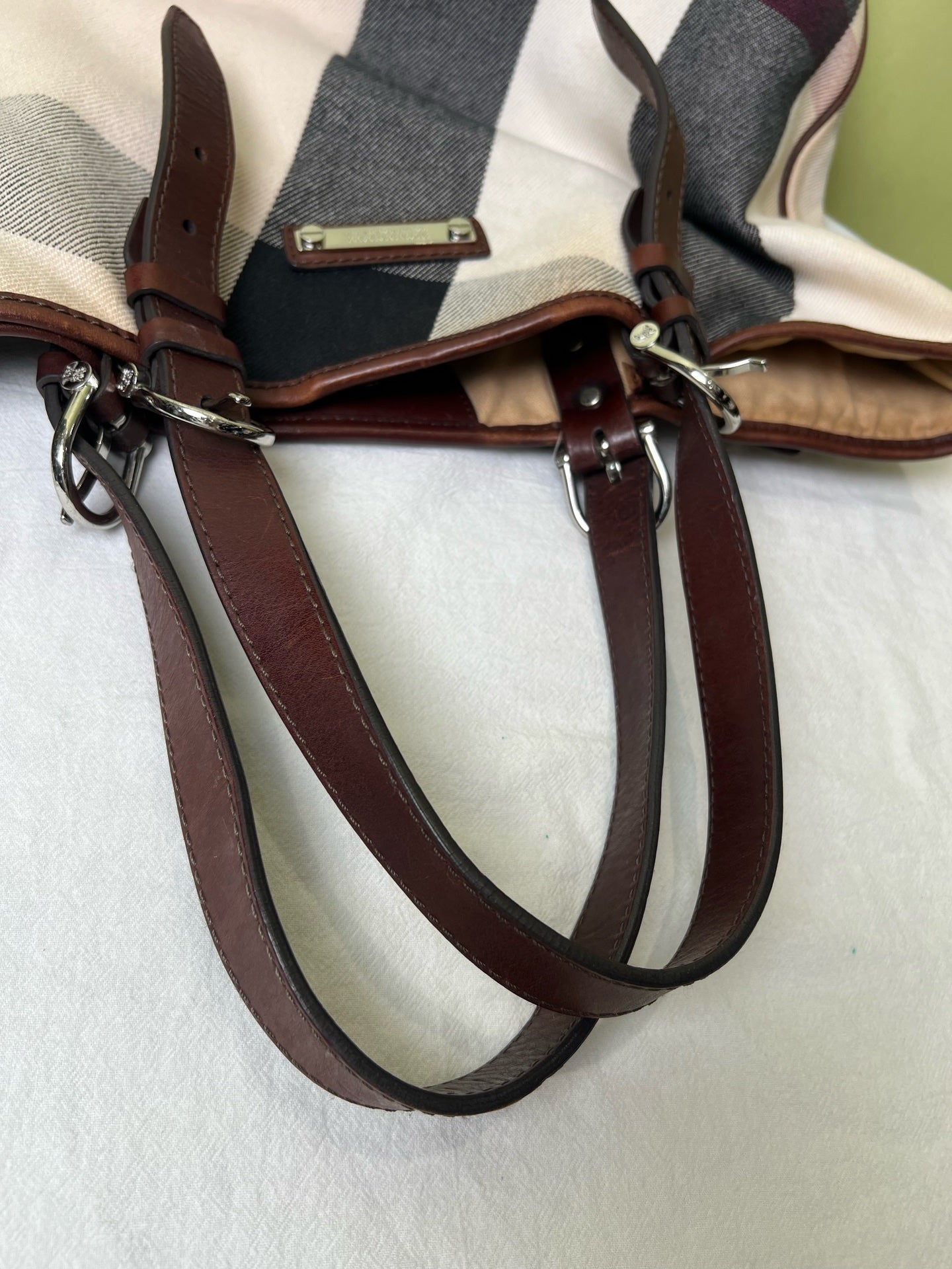 Burberry Canvas Shoulder Bag