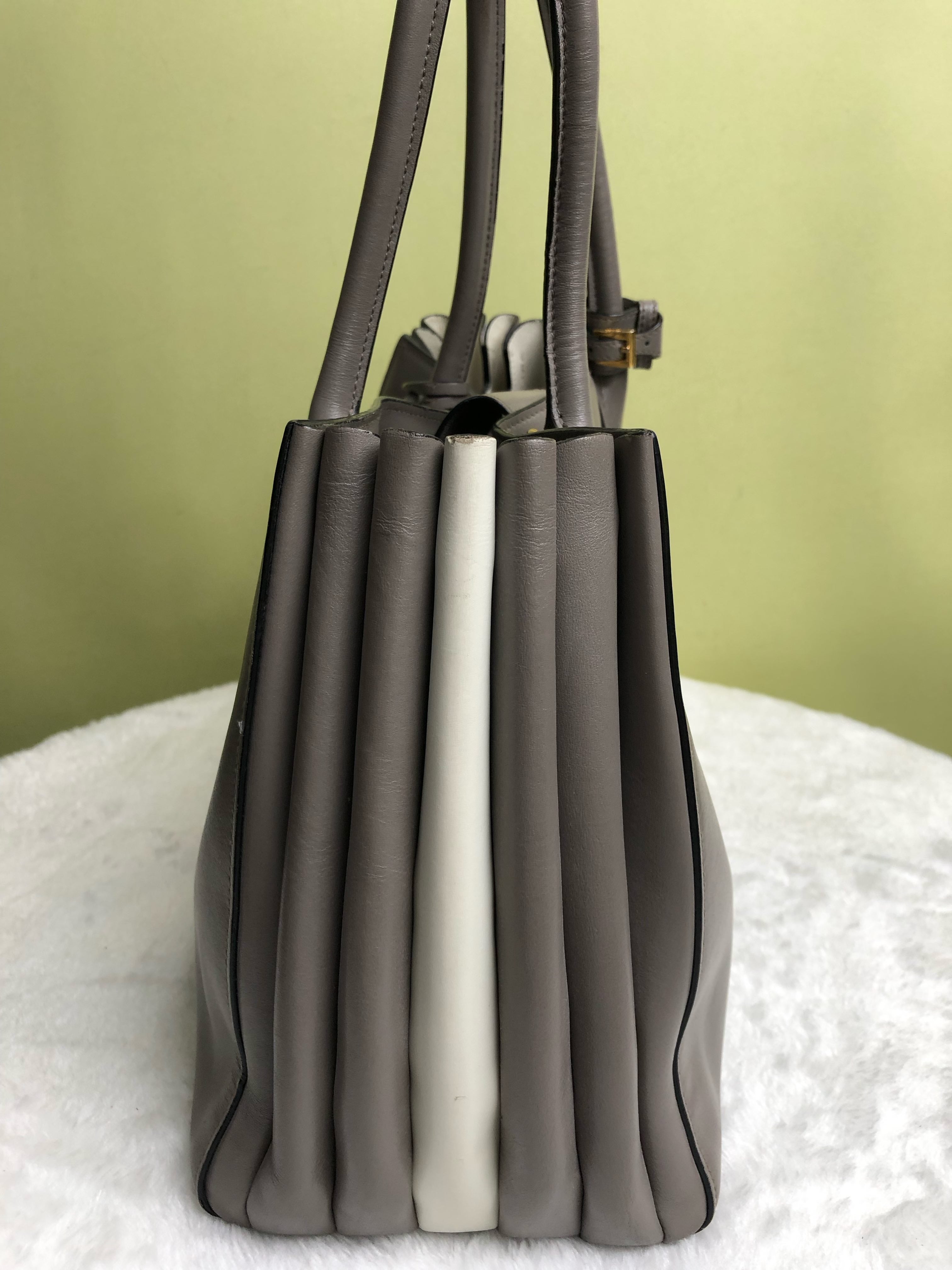 Prada Gray Shoulder Bag