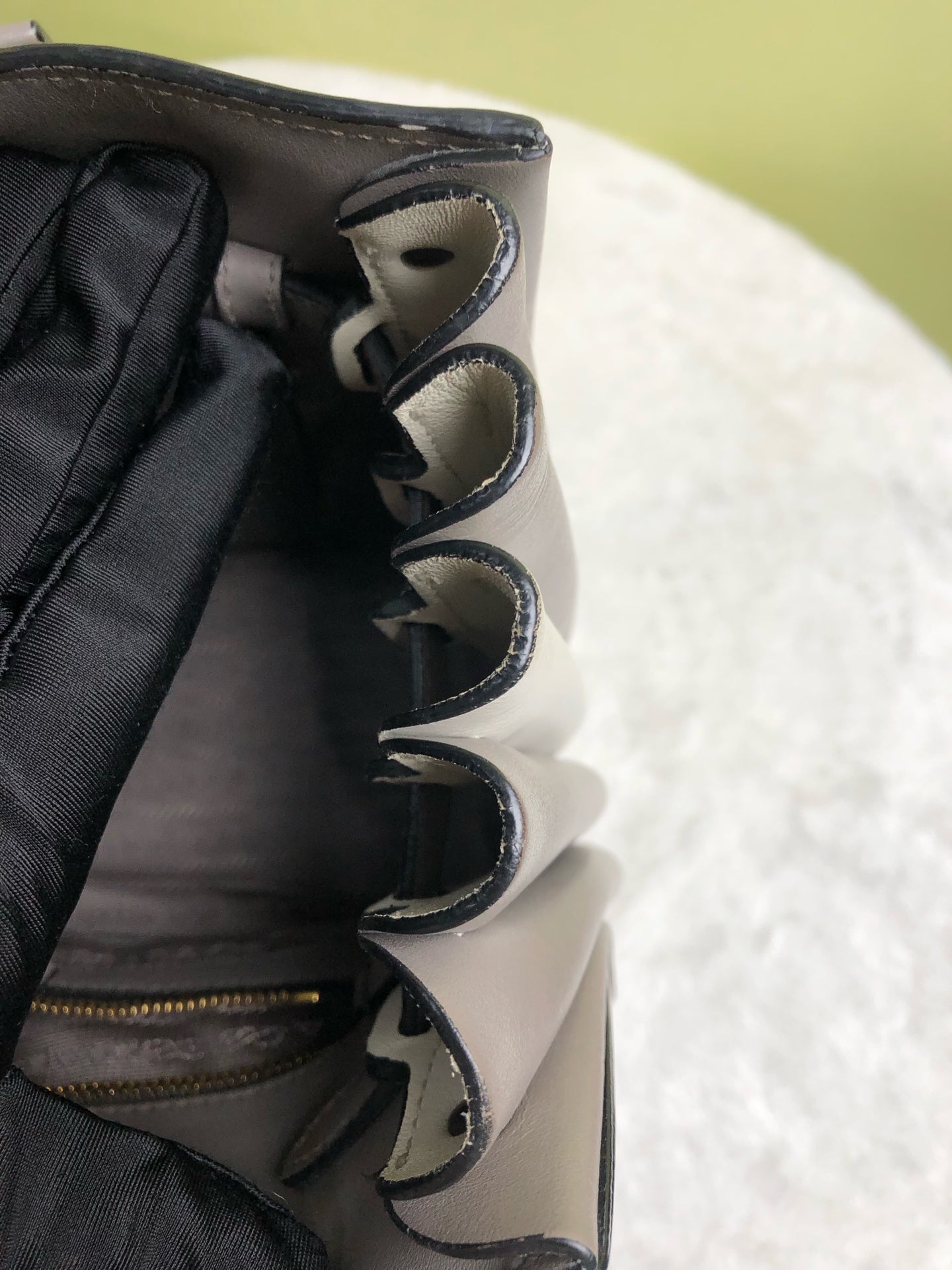 Prada Gray Shoulder Bag