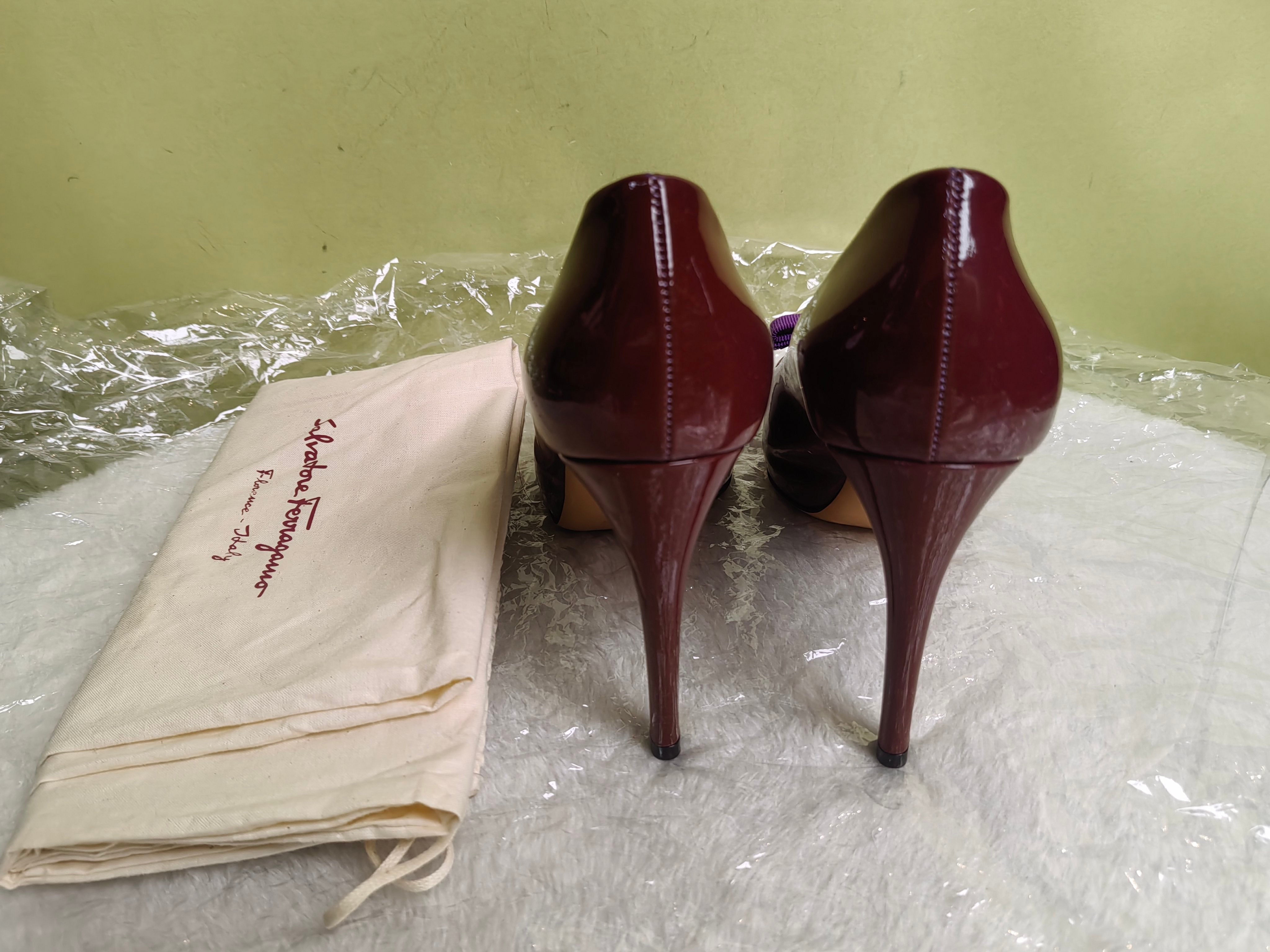 Salvatore Ferragamo Purple High heels