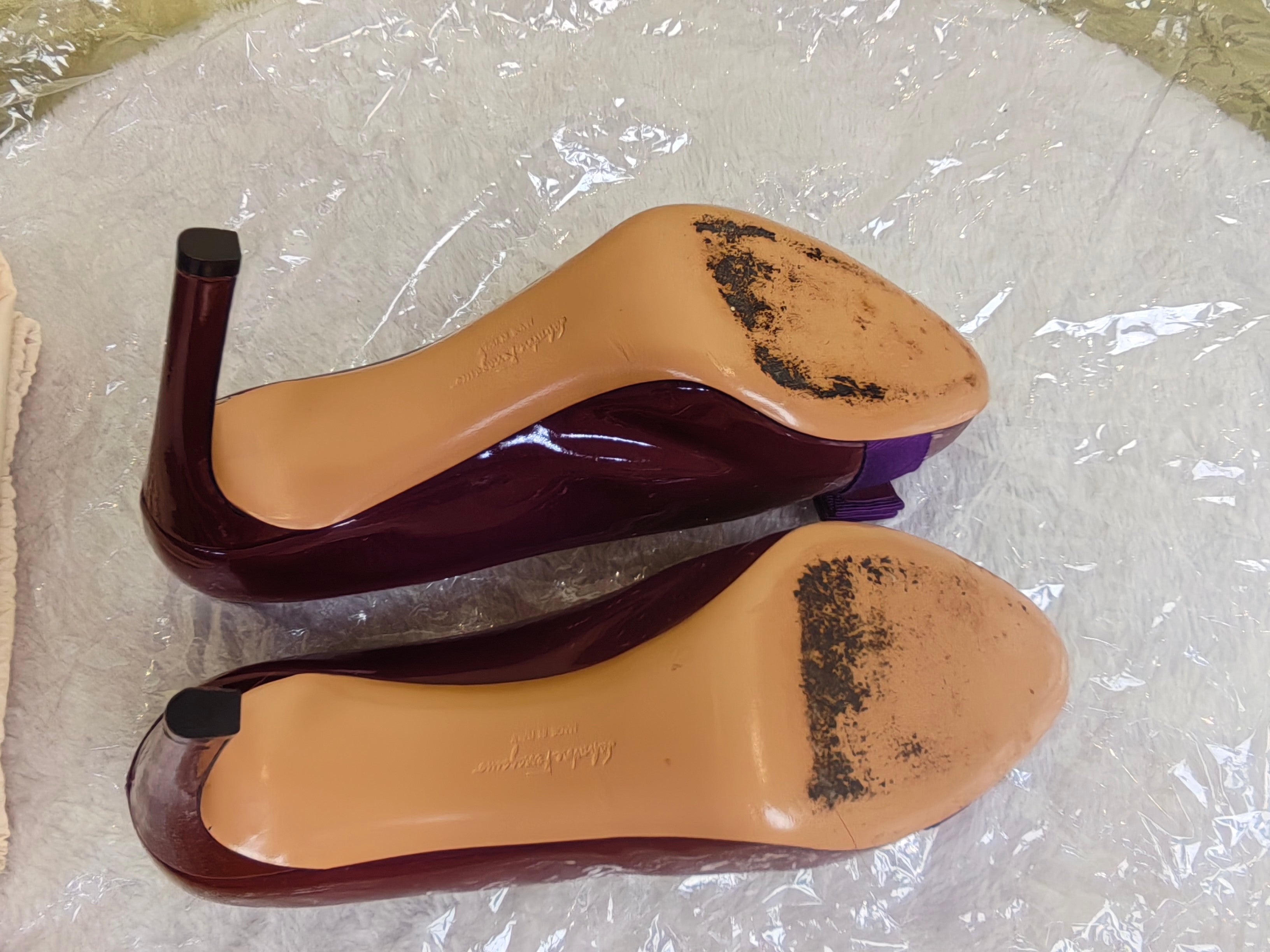 Salvatore Ferragamo Purple High heels