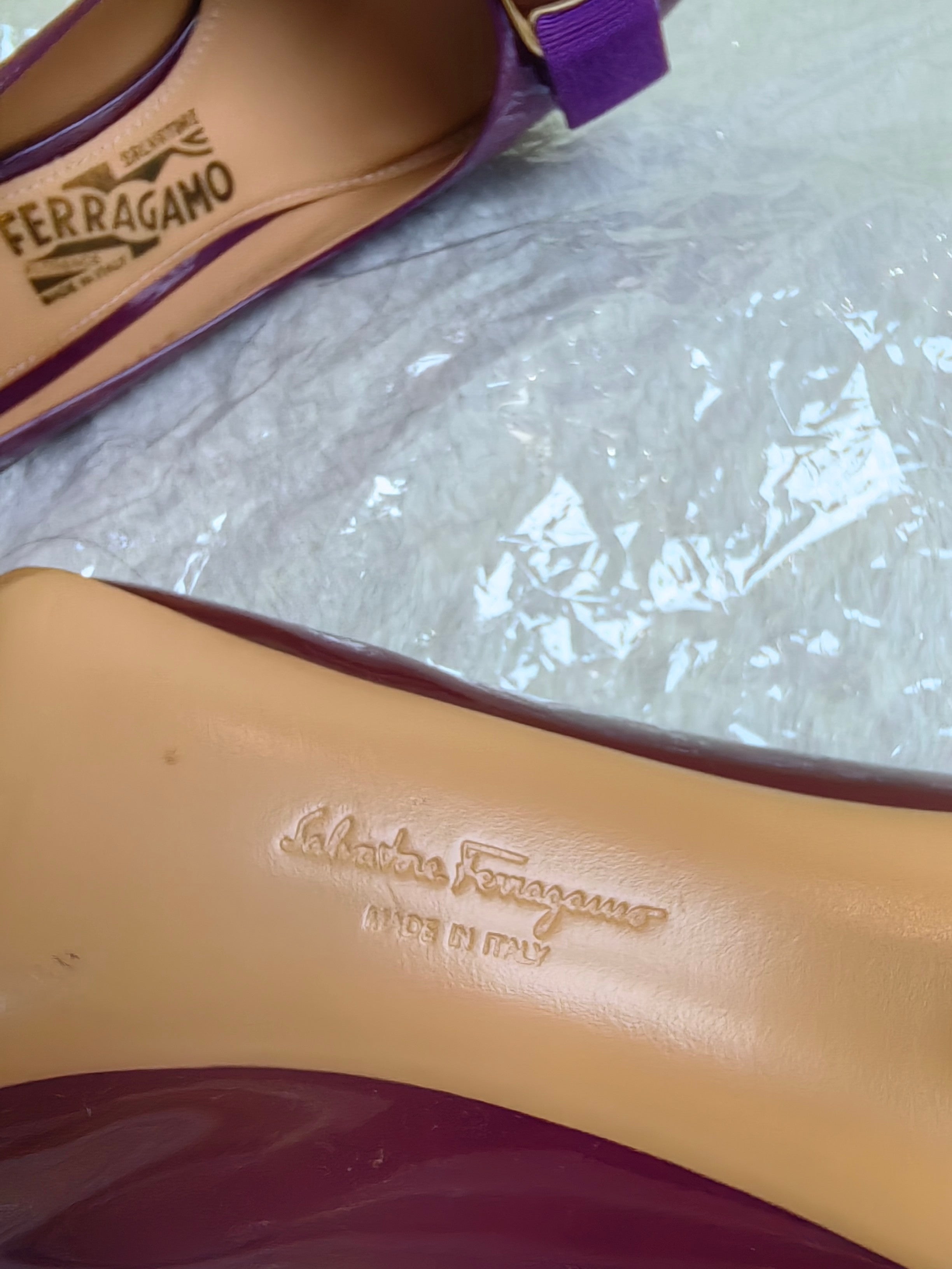 Salvatore Ferragamo Purple High heels