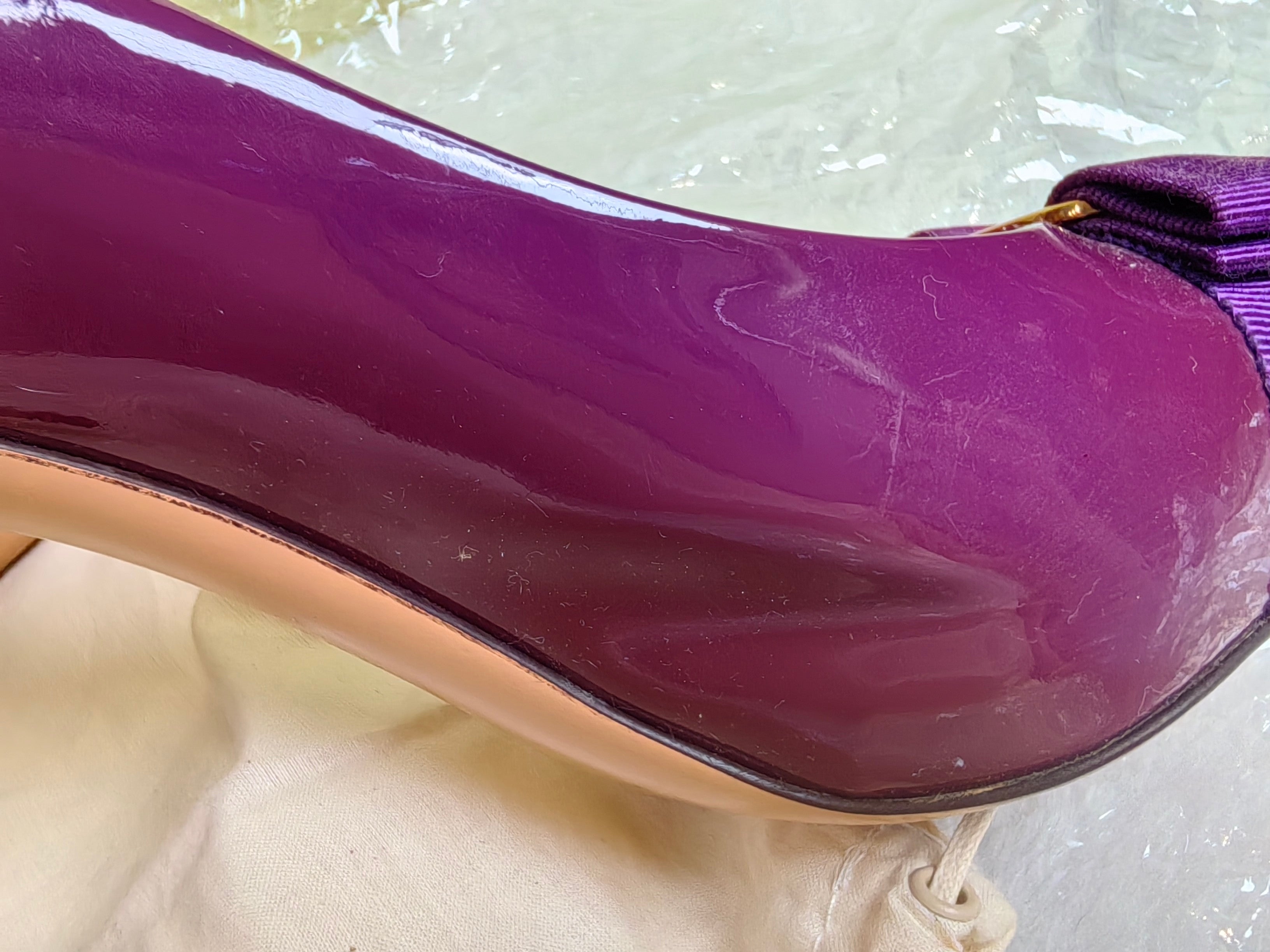 Salvatore Ferragamo Purple High heels