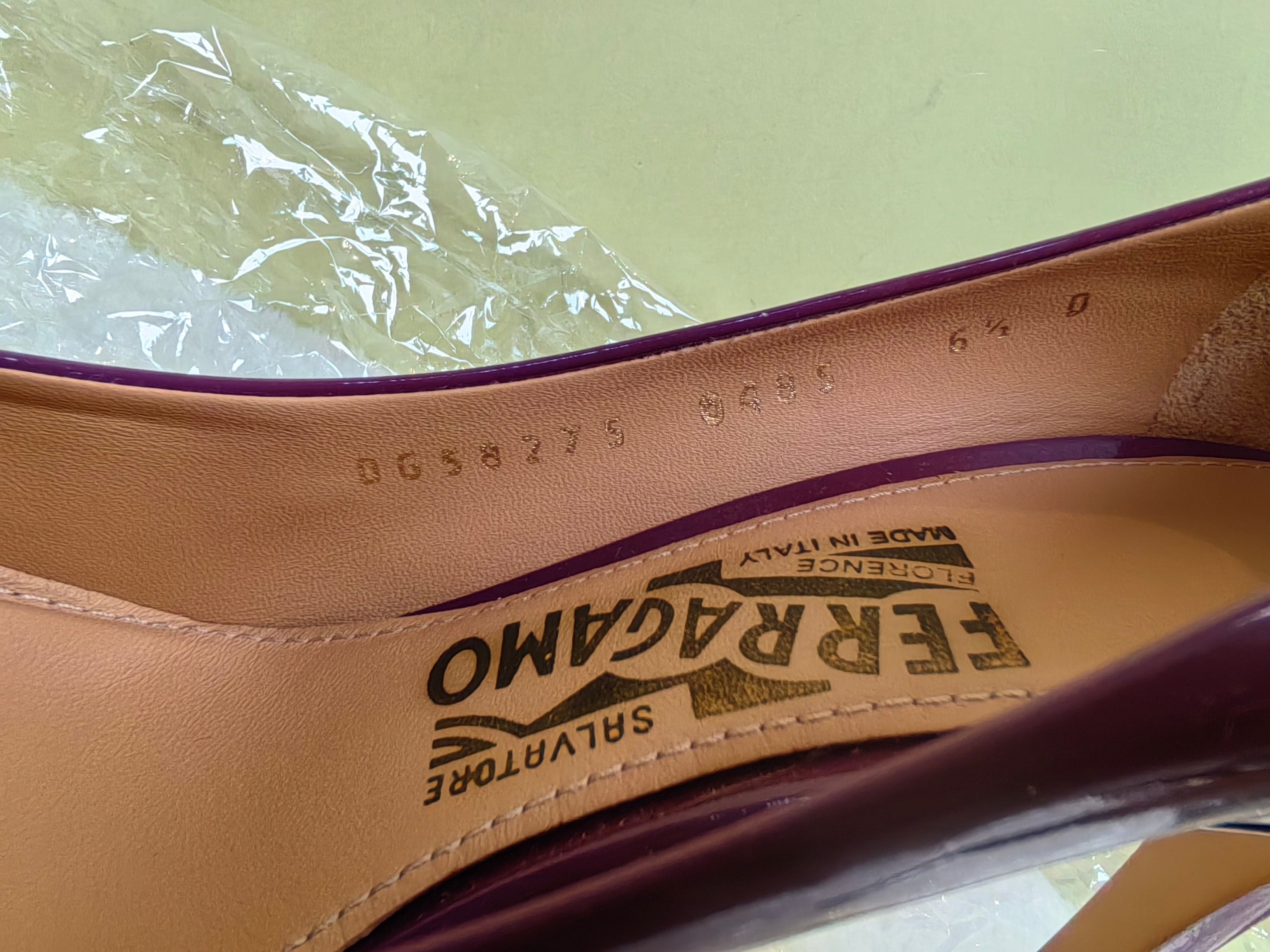 Salvatore Ferragamo Purple High heels