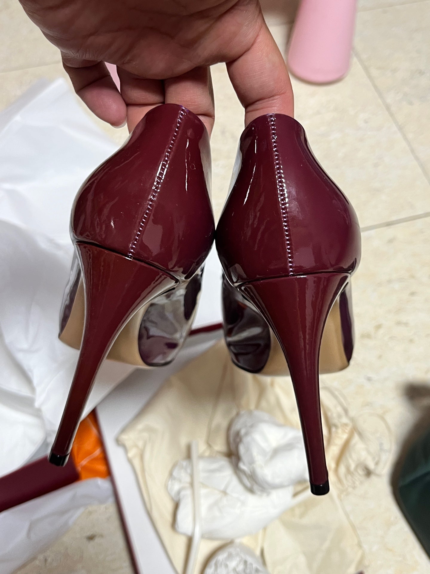 Salvatore Ferragamo Purple High heels