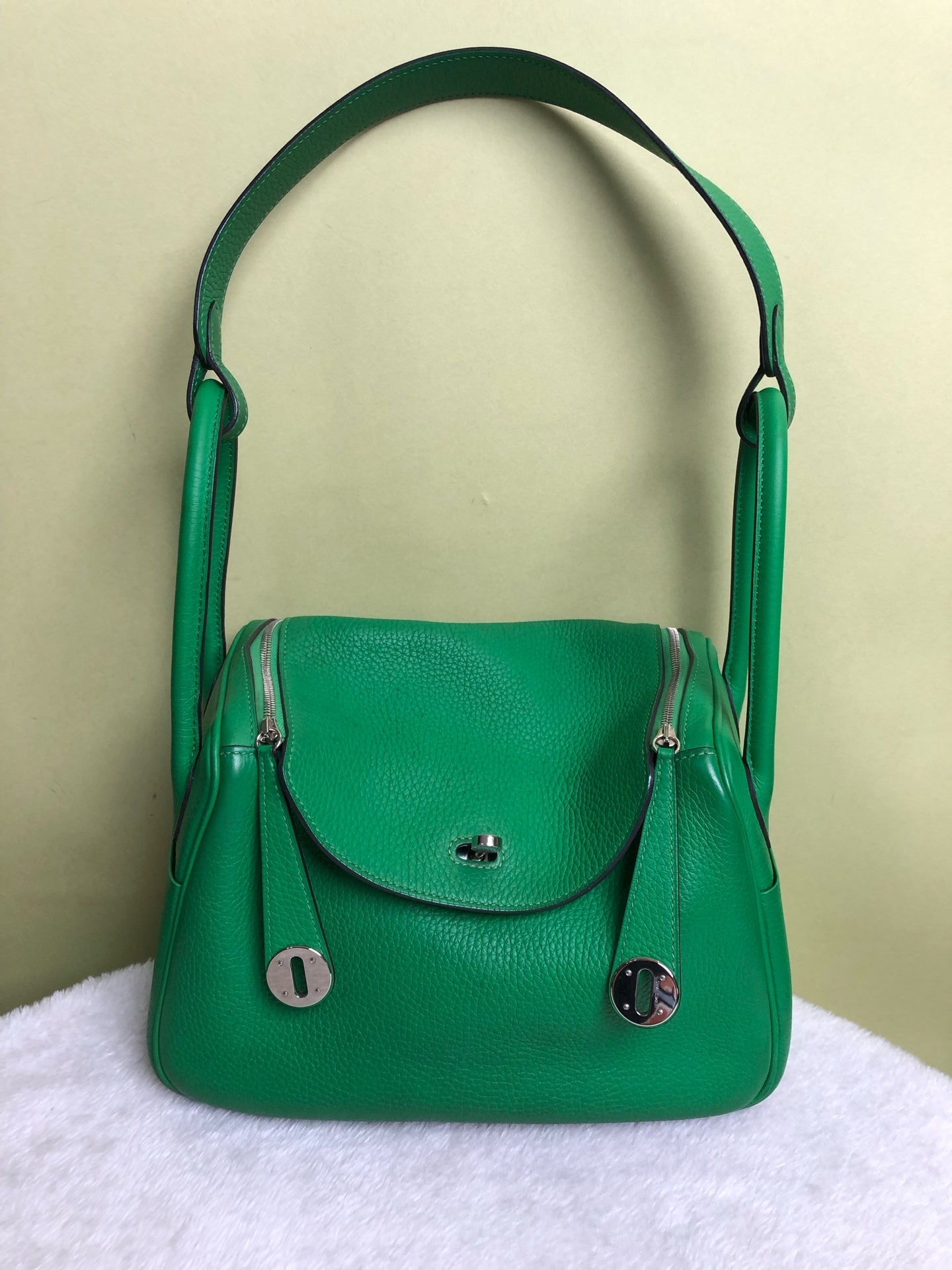 Hermes Green Shoulder Bag