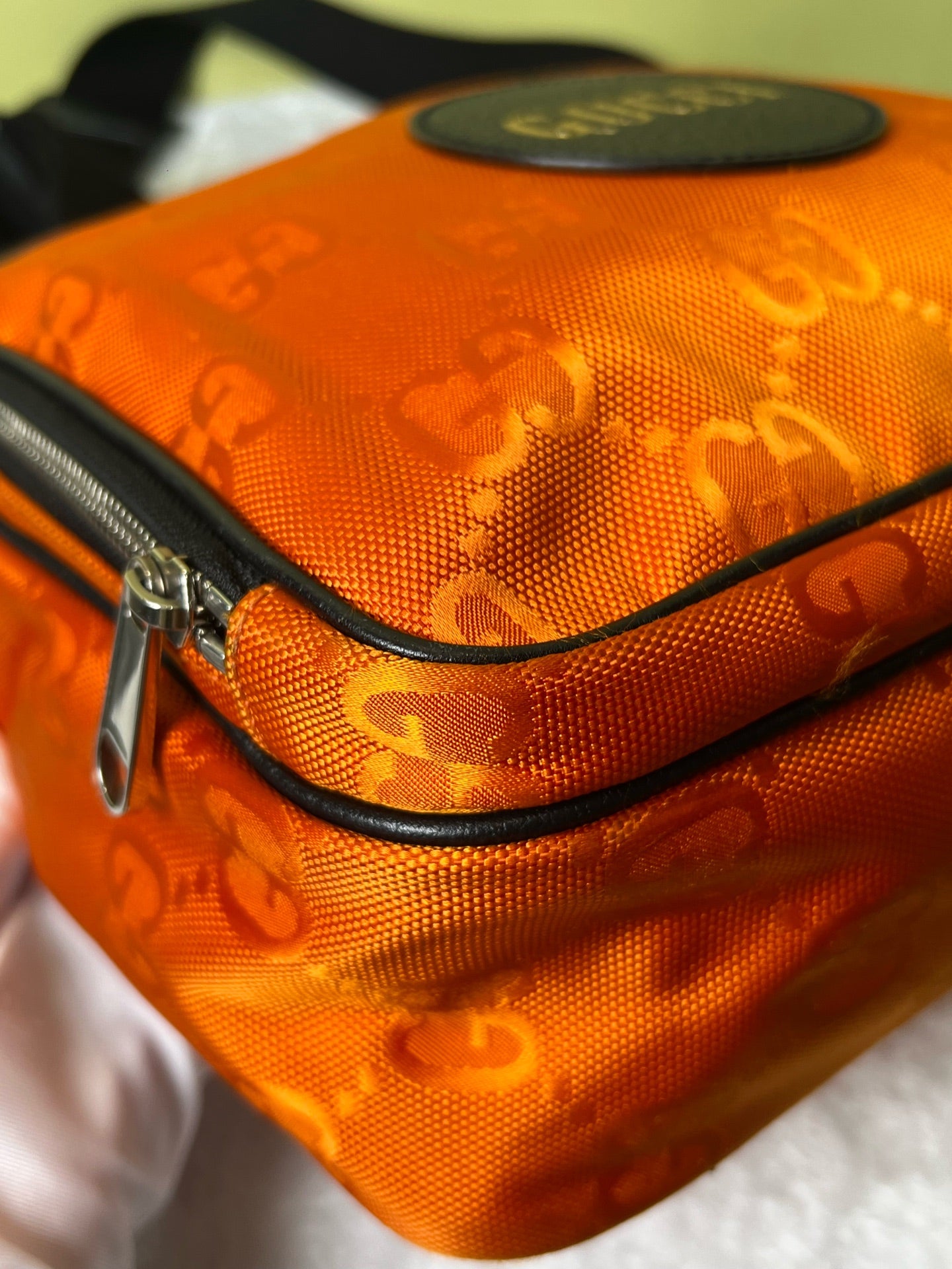 Gucci Orange Messenger Bag