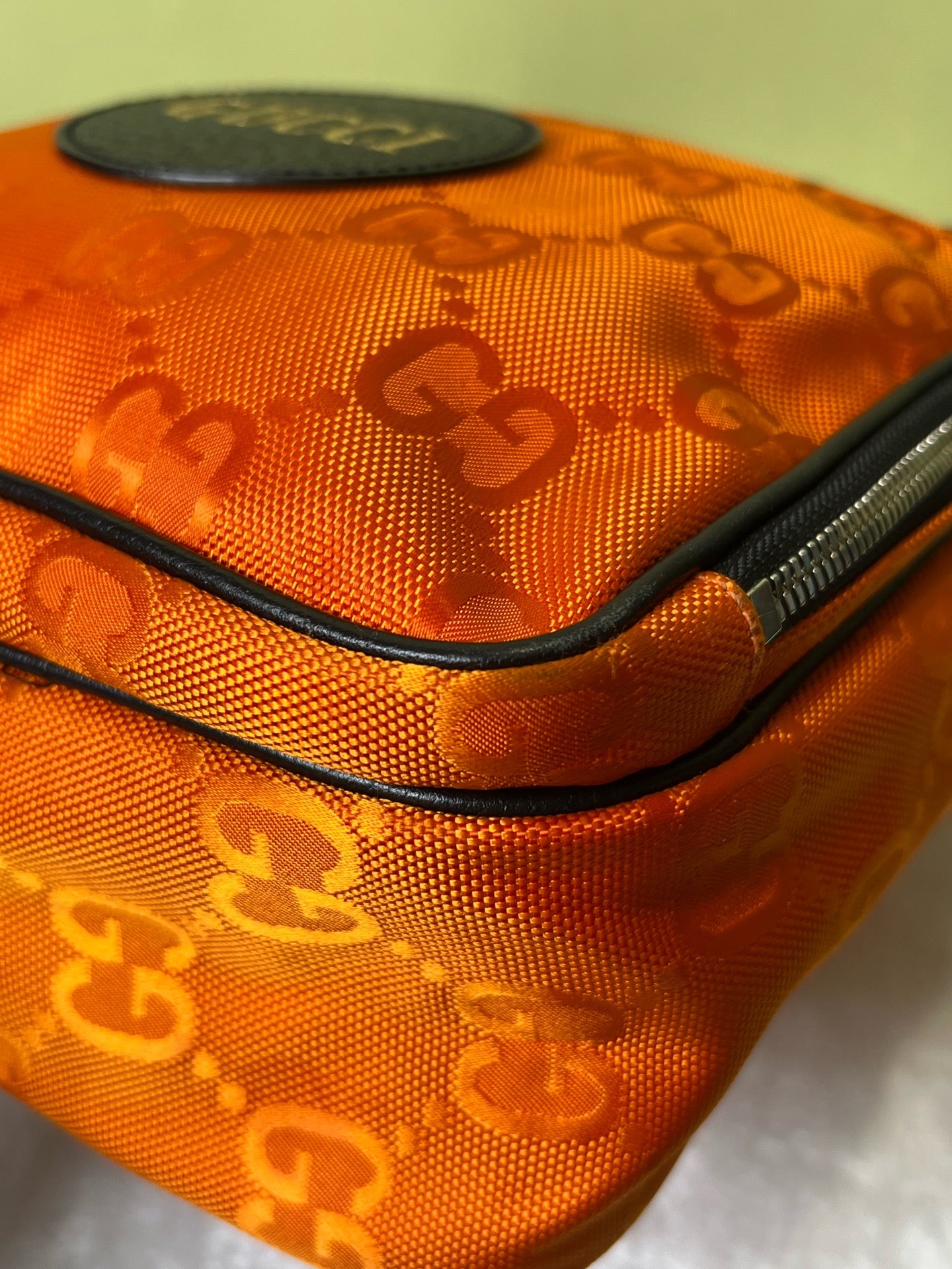 Gucci Orange Messenger Bag