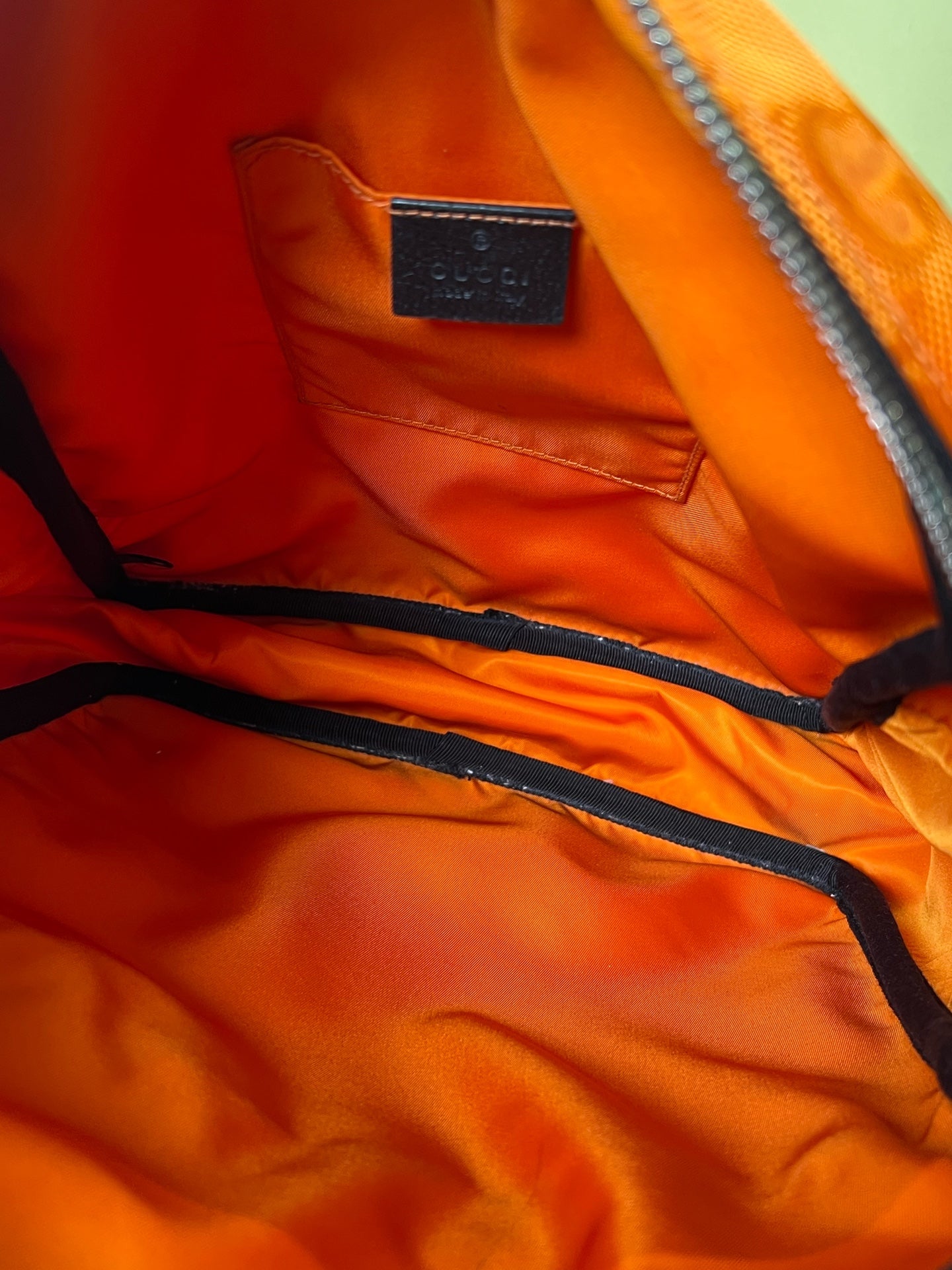 Gucci Orange Messenger Bag