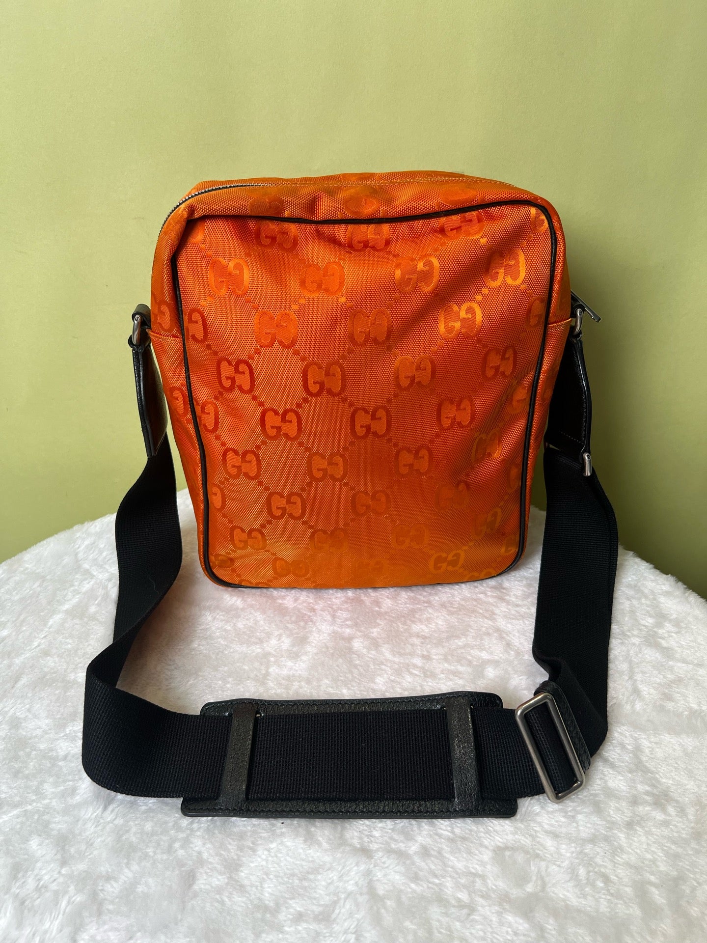 Gucci Orange Messenger Bag